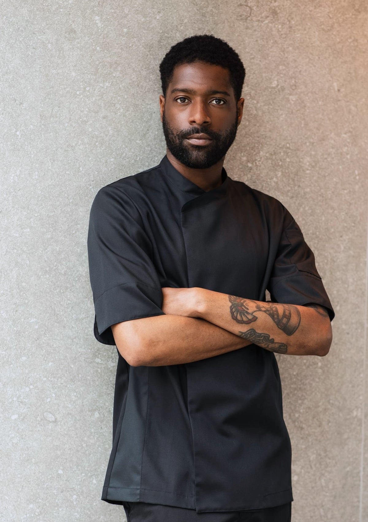 Chef Jacket With Stretch Panels Short-Sleeves Unisex | Segers