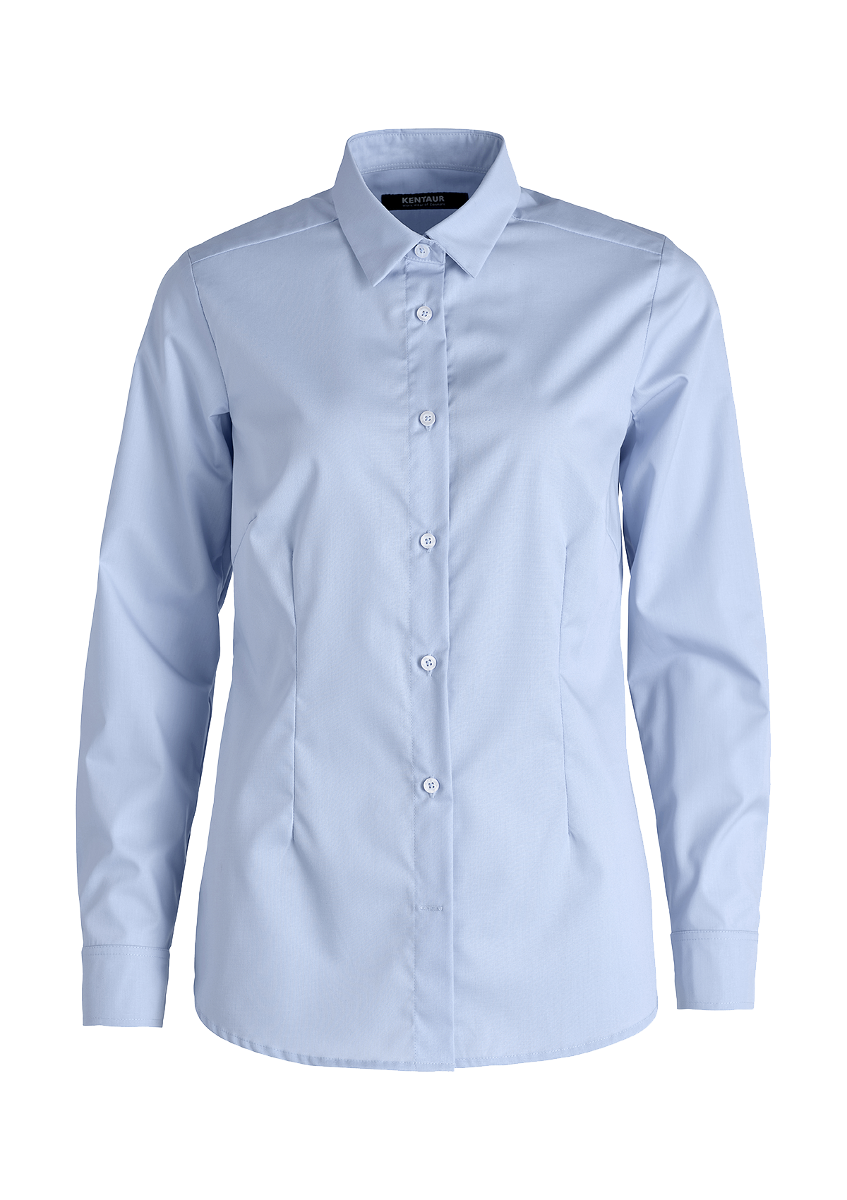 Camisa moderna elástica de servicio con función Pull-Up y manga larga para mujer | Kentaur