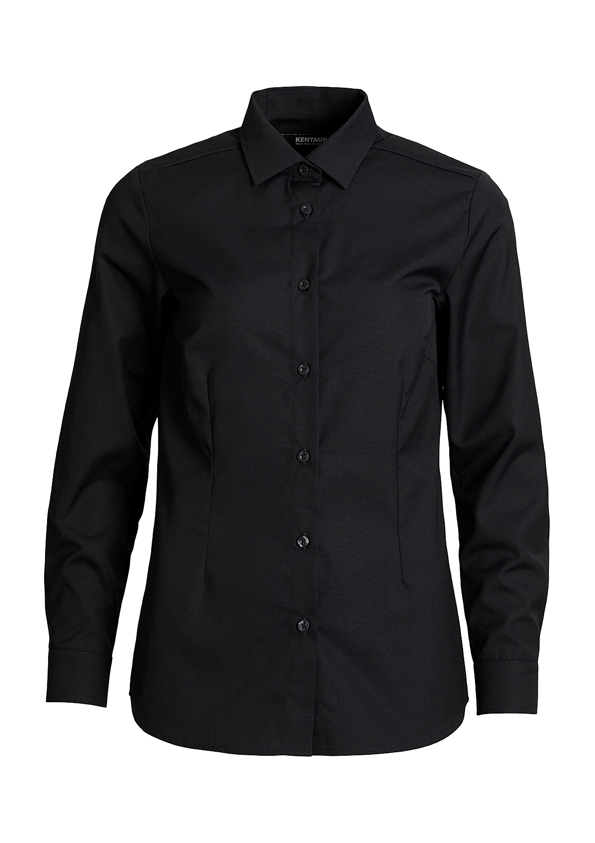 Camisa moderna elástica de servicio con función Pull-Up y manga larga para mujer | Kentaur