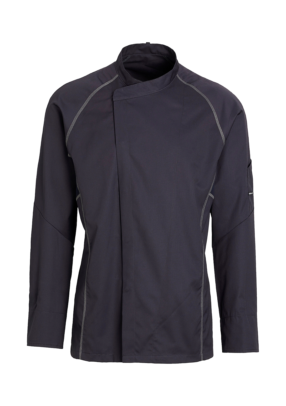 Sporty Chef Jacket with Flatlock Long Sleeves Unisex | Kentaur