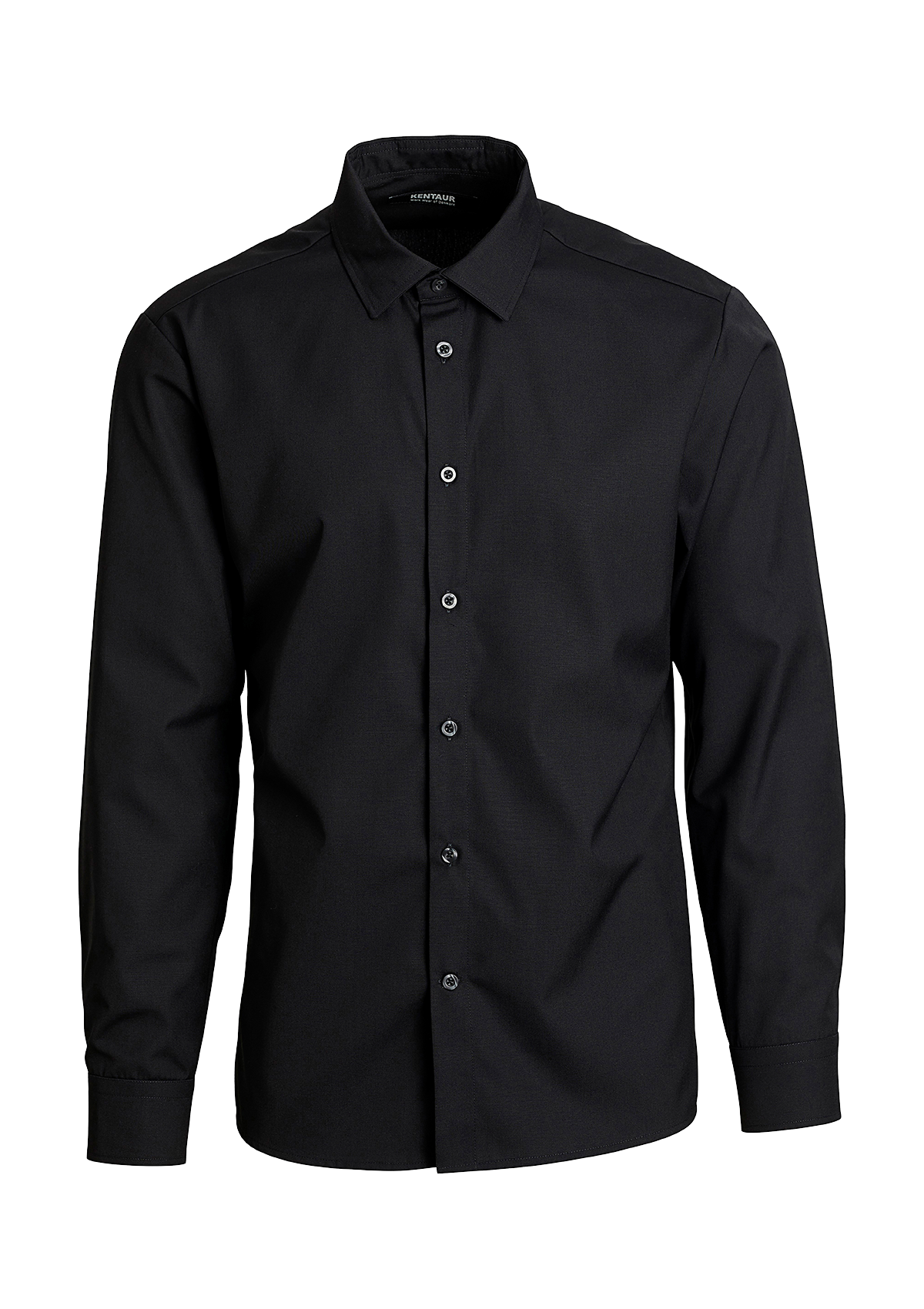 Camisa moderna elástica de servicio con función Pull-Up y manga larga para hombre | Kentaur