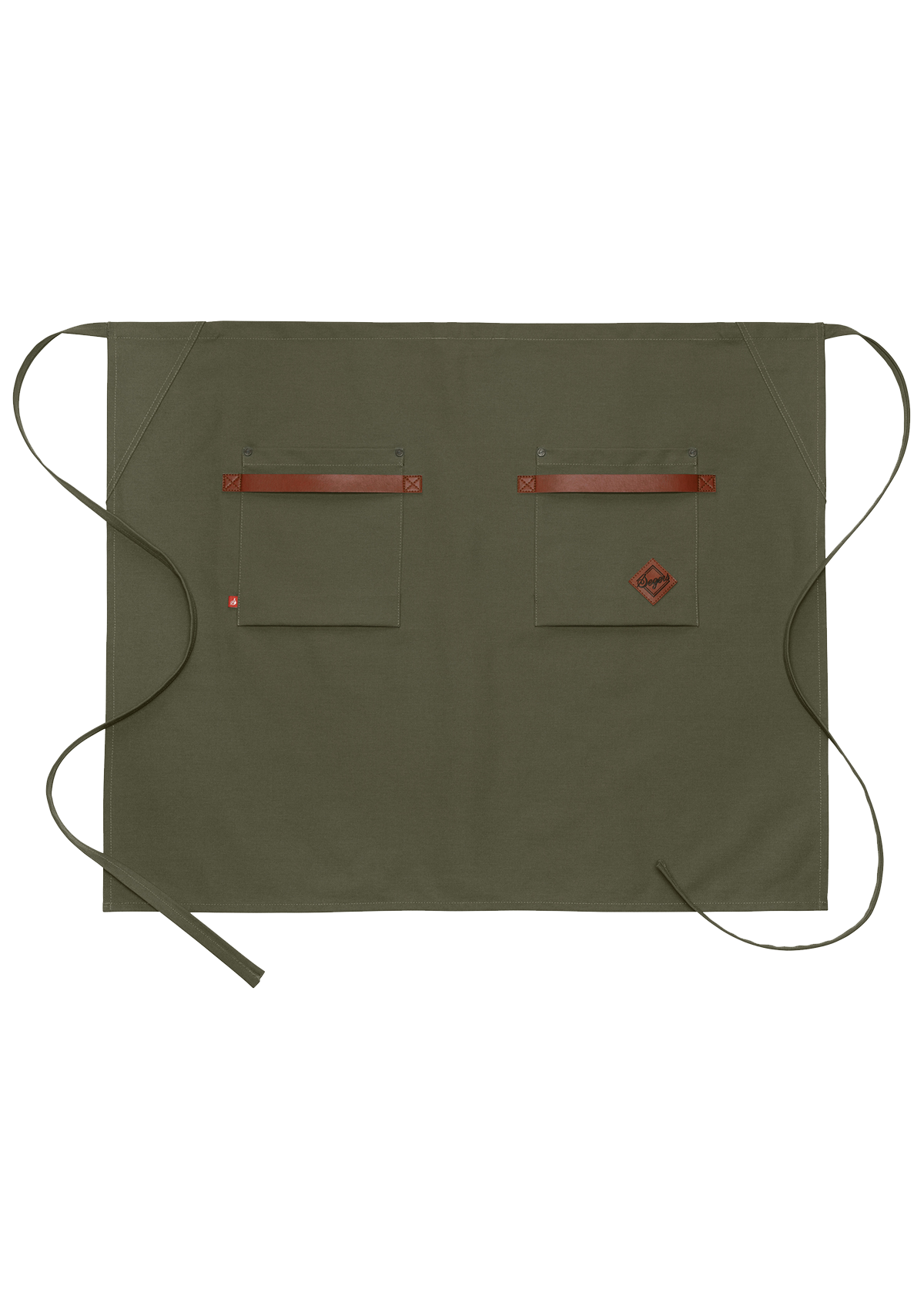 Delantal de cintura de lona unisex | Segers