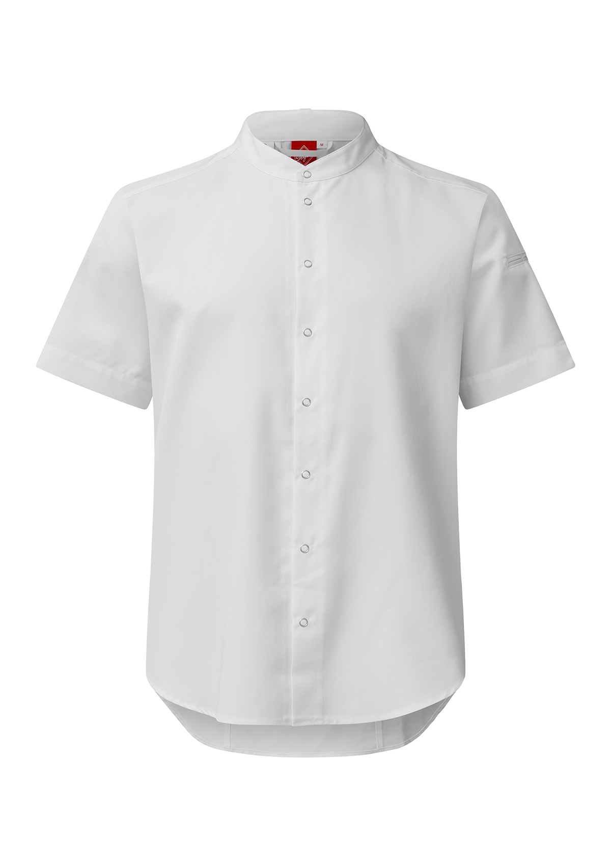 Camisa híbrida elegante de chef y servicio unisex de manga corta | Segers