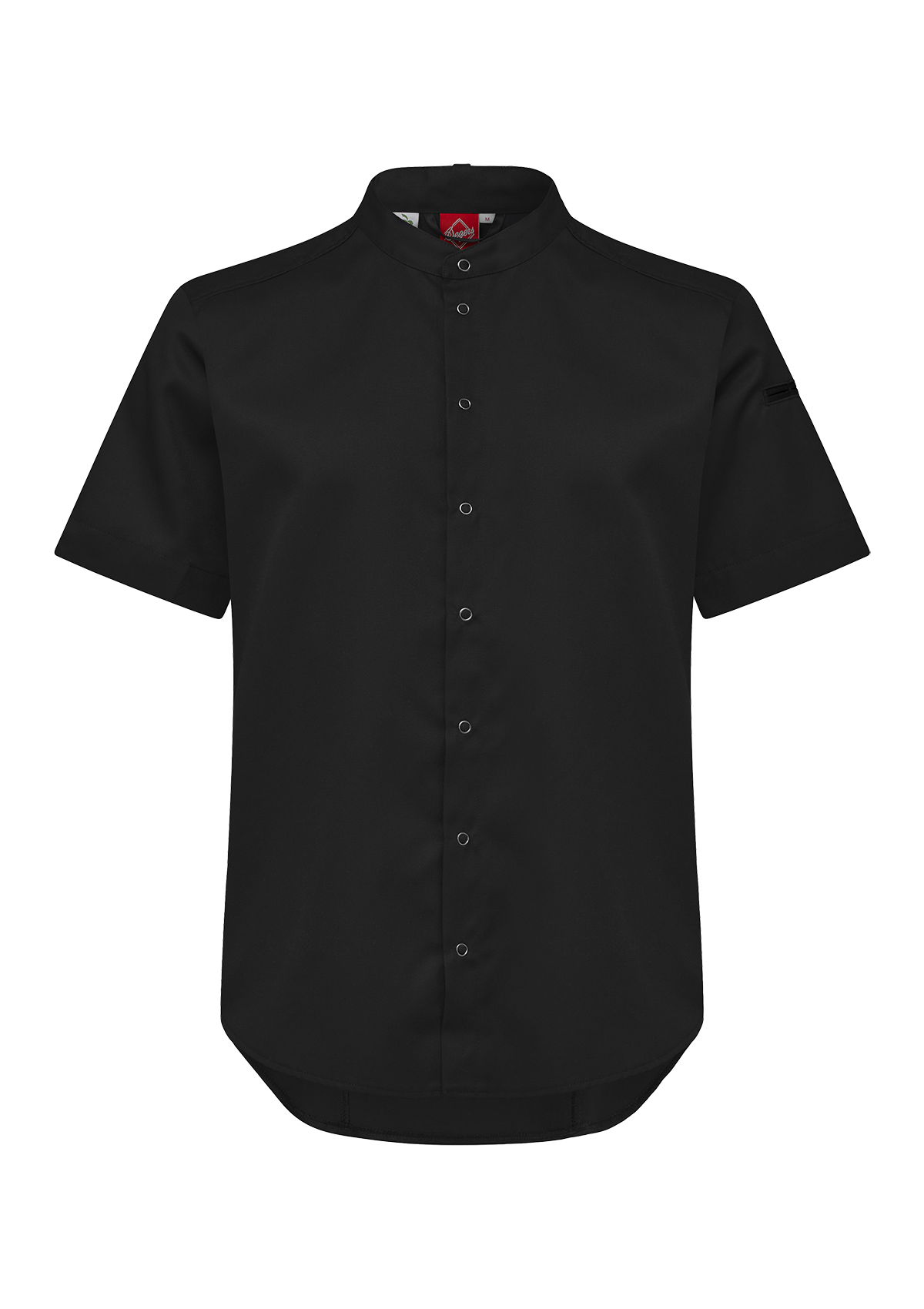 Camisa híbrida elegante de chef y servicio unisex de manga corta | Segers