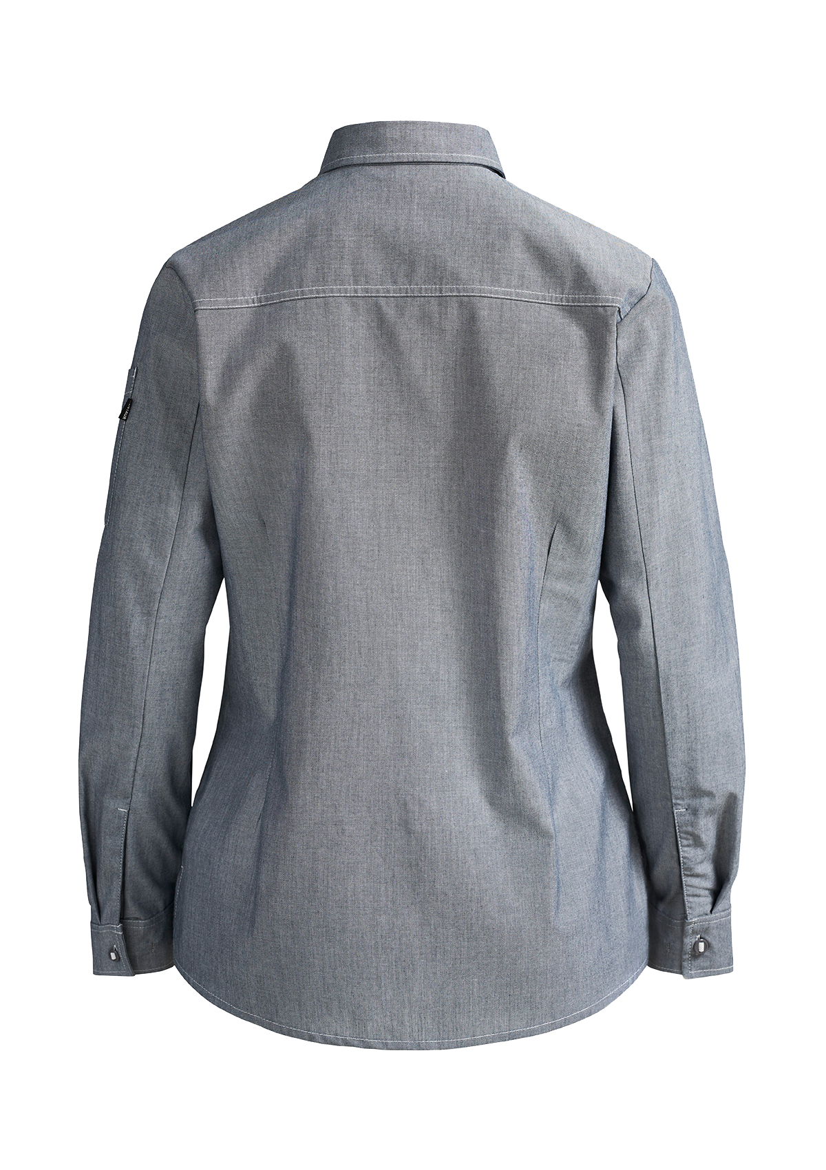 Camisa de servicio mujer corte moderno manga larga | Kentaur