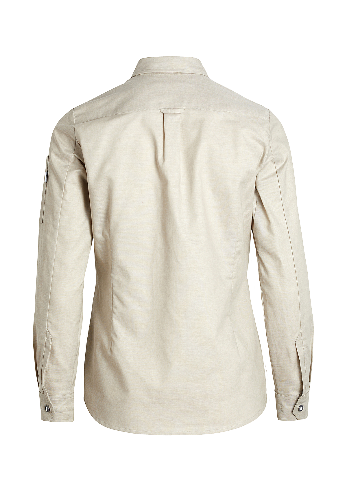 Camisa Oxford mujer servicio cuello botón manga larga | Kentaur