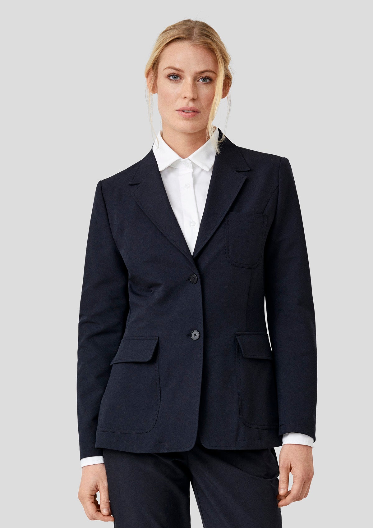 Blazer mujer con tejido elástico 4 direcciones manga larga | Kentaur