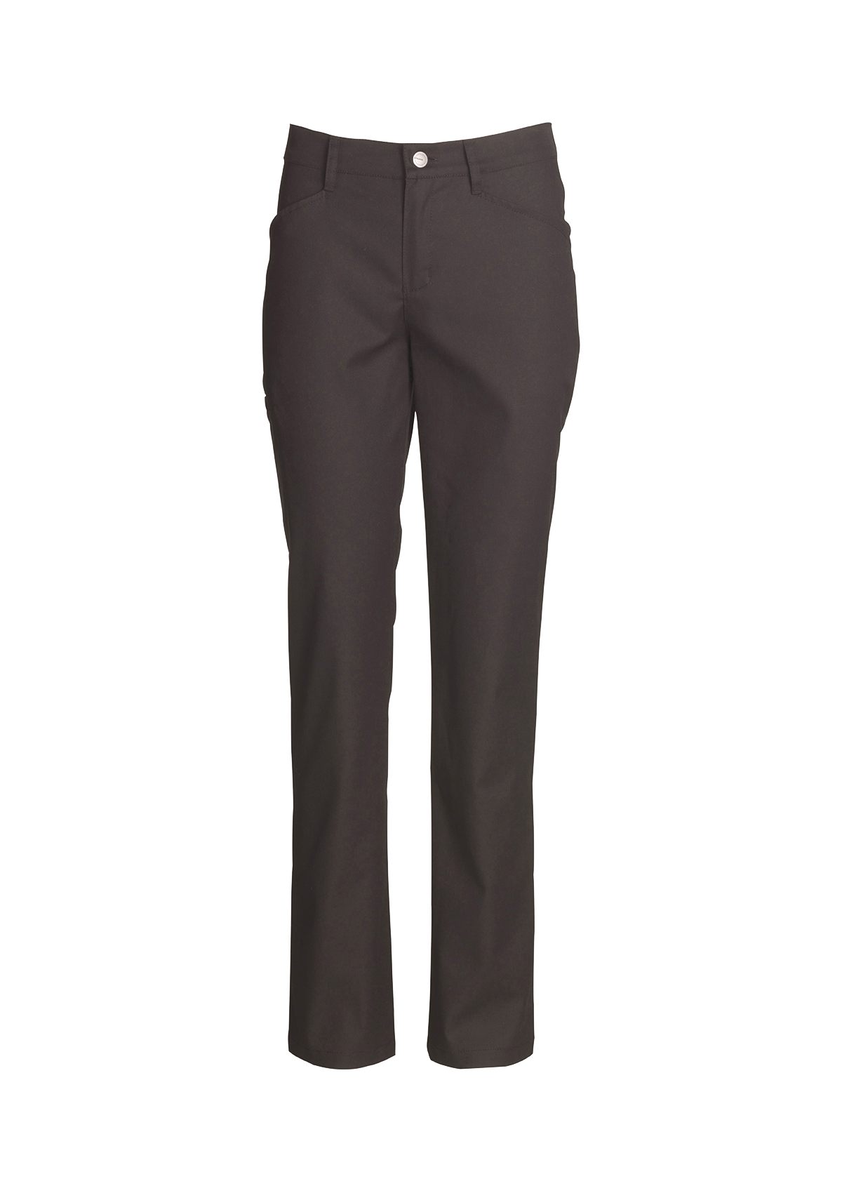 Pantalón chino clásico mujer largo regular con cintura ajustable | Kentaur