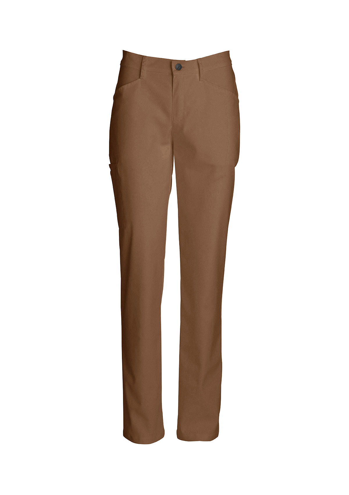Pantalón chino clásico mujer largo regular con cintura ajustable | Kentaur