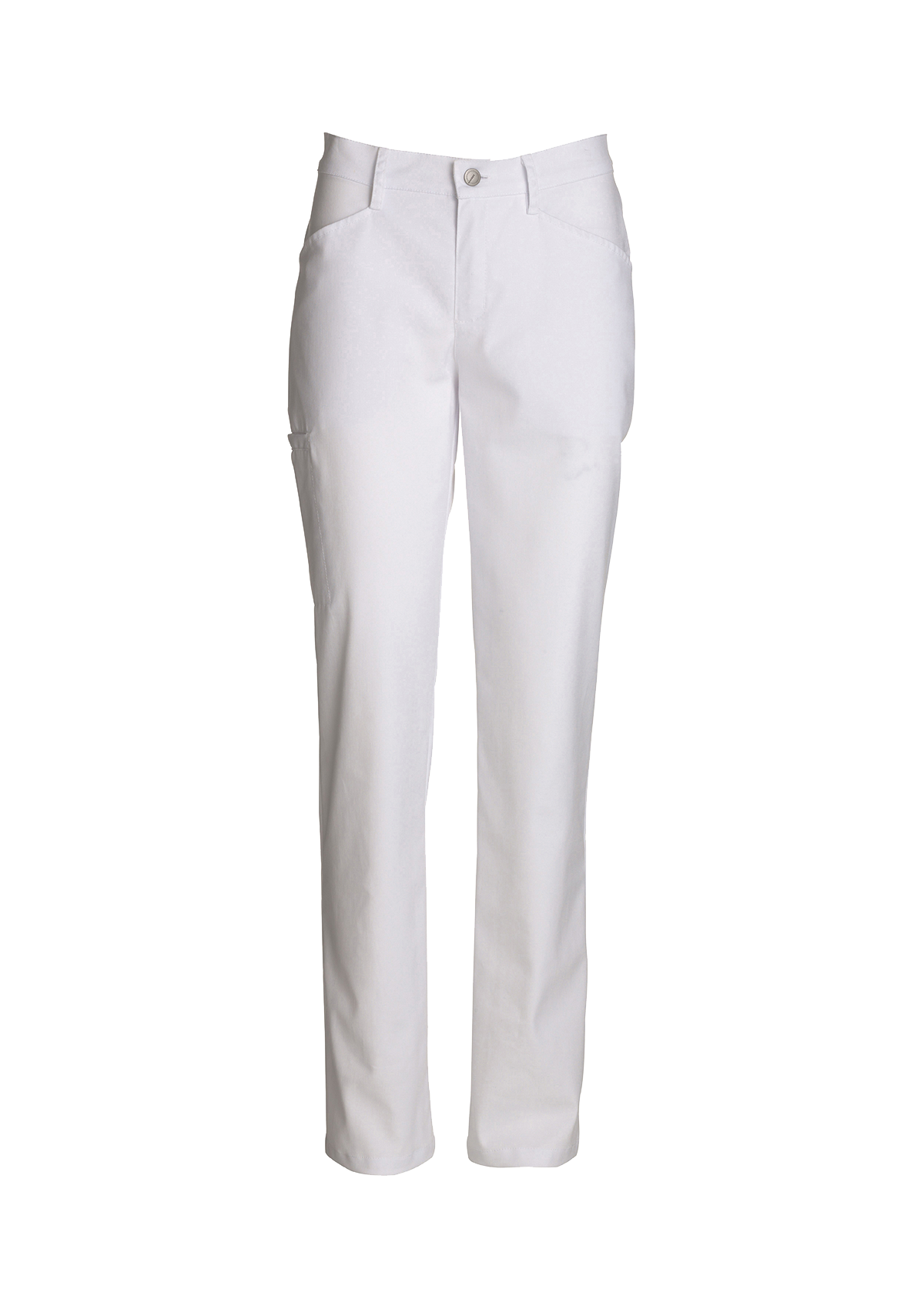 Pantalón chino clásico mujer largo regular con cintura ajustable | Kentaur