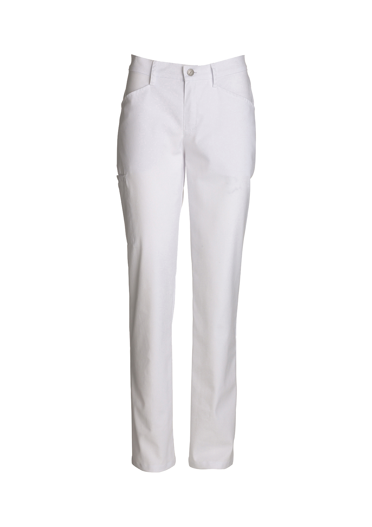 Pantalón chino clásico mujer largo extra con cintura ajustable | Kentaur