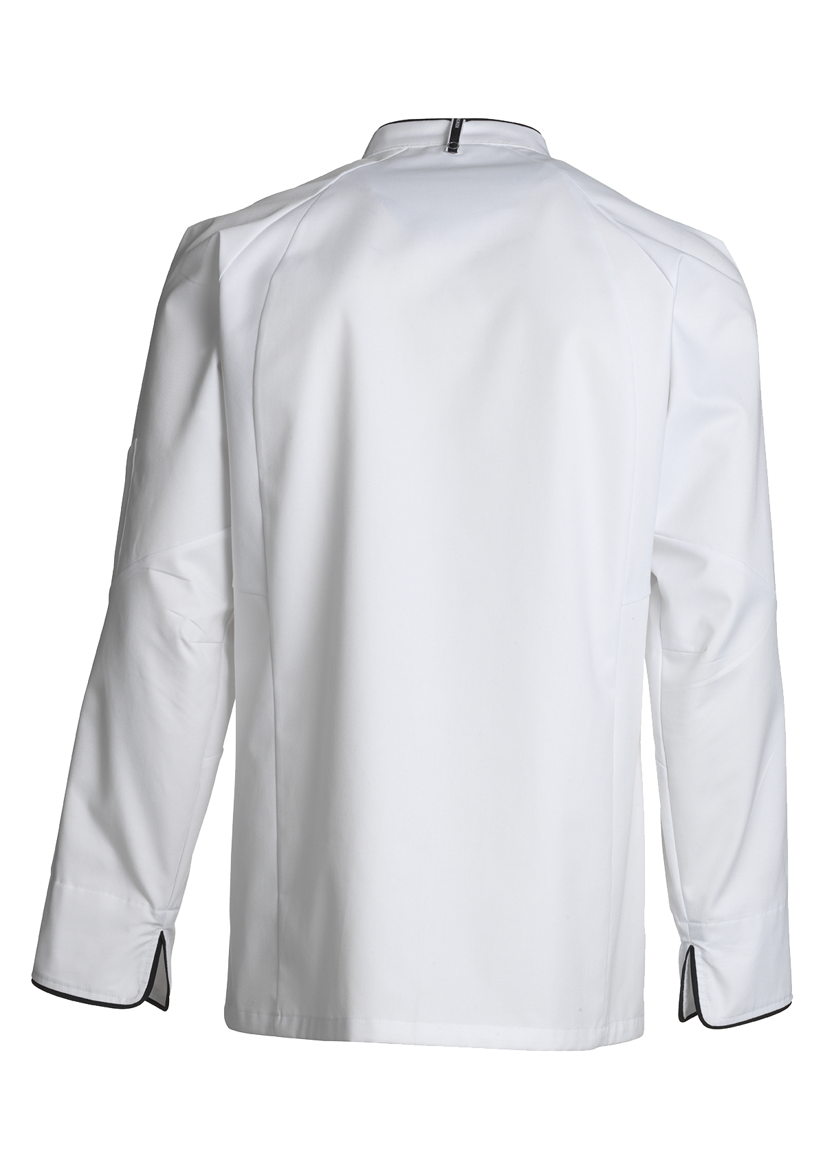 Chaqueta de chef con ribete unisex manga larga | Kentaur