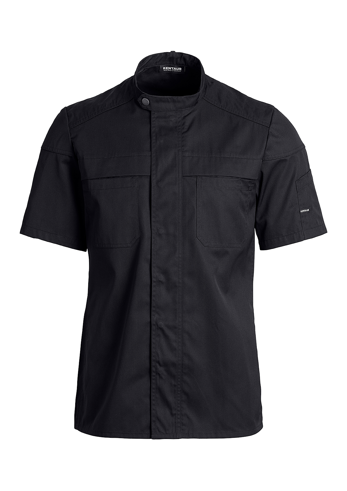Chaqueta biker chef y servicio unisex manga corta | Kentaur
