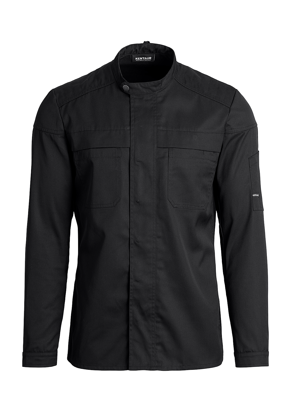 Chaqueta de chef y servicio estilo biker unisex de manga larga | Kentaur