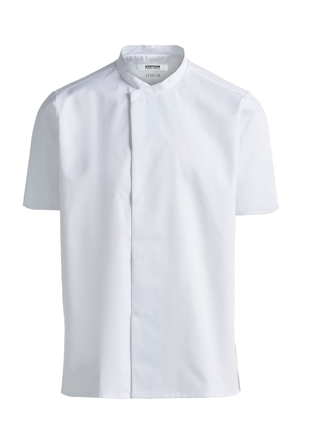 Chaqueta de chef y servicio corte moderno unisex manga corta | Kentaur