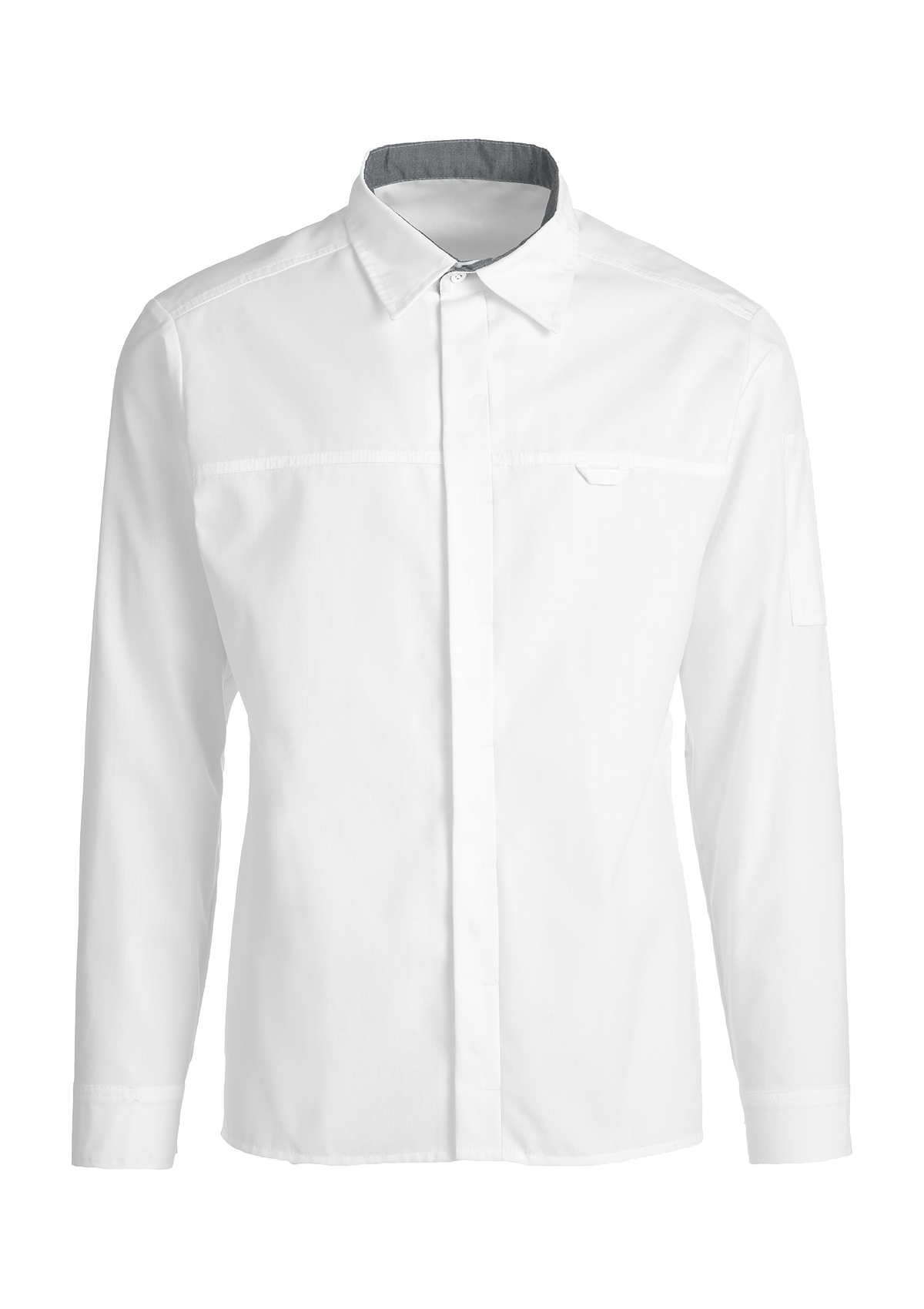 Camisa de servicio hombre corte moderno manga larga | Kentaur