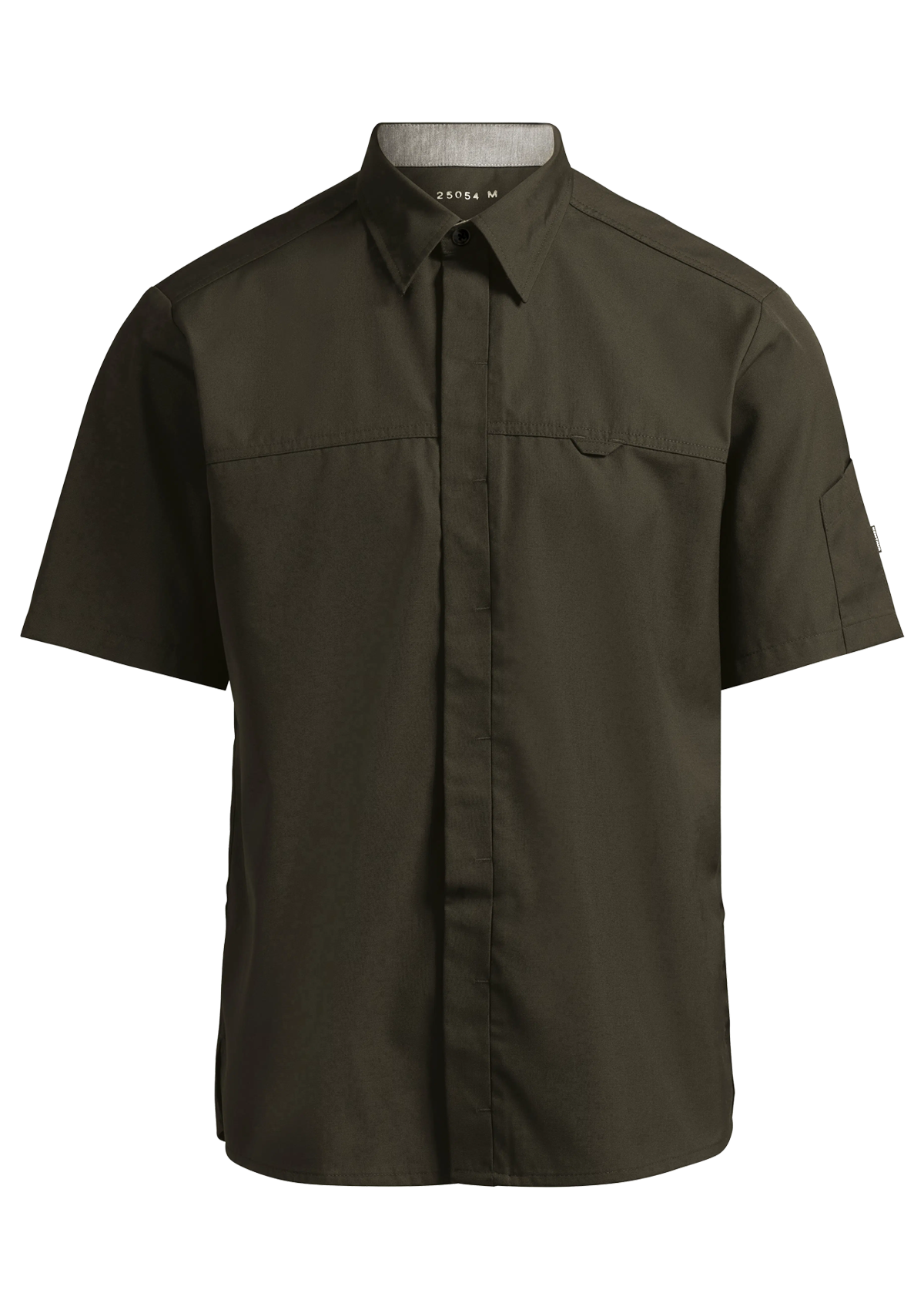Camisa de servicio hombre corte moderno manga corta