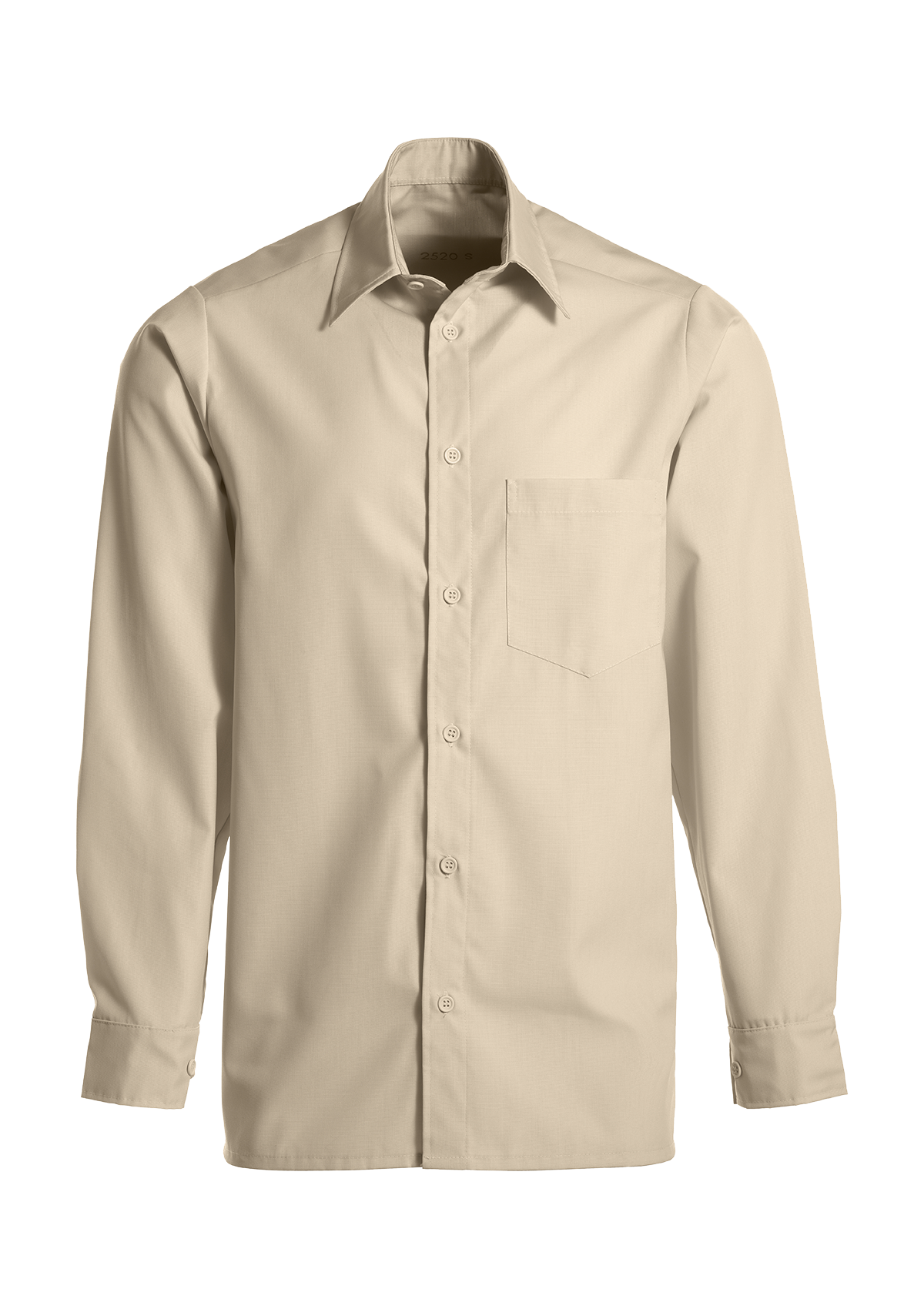Camisa de servicio hombre corte clásico manga larga | Kentaur