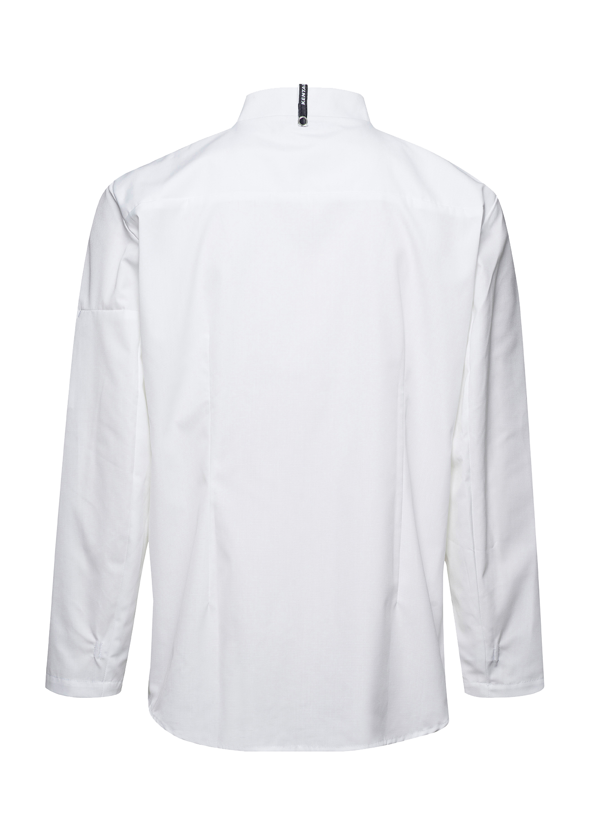 Camisa tipo popover de chef para hombre manga larga | Kentaur