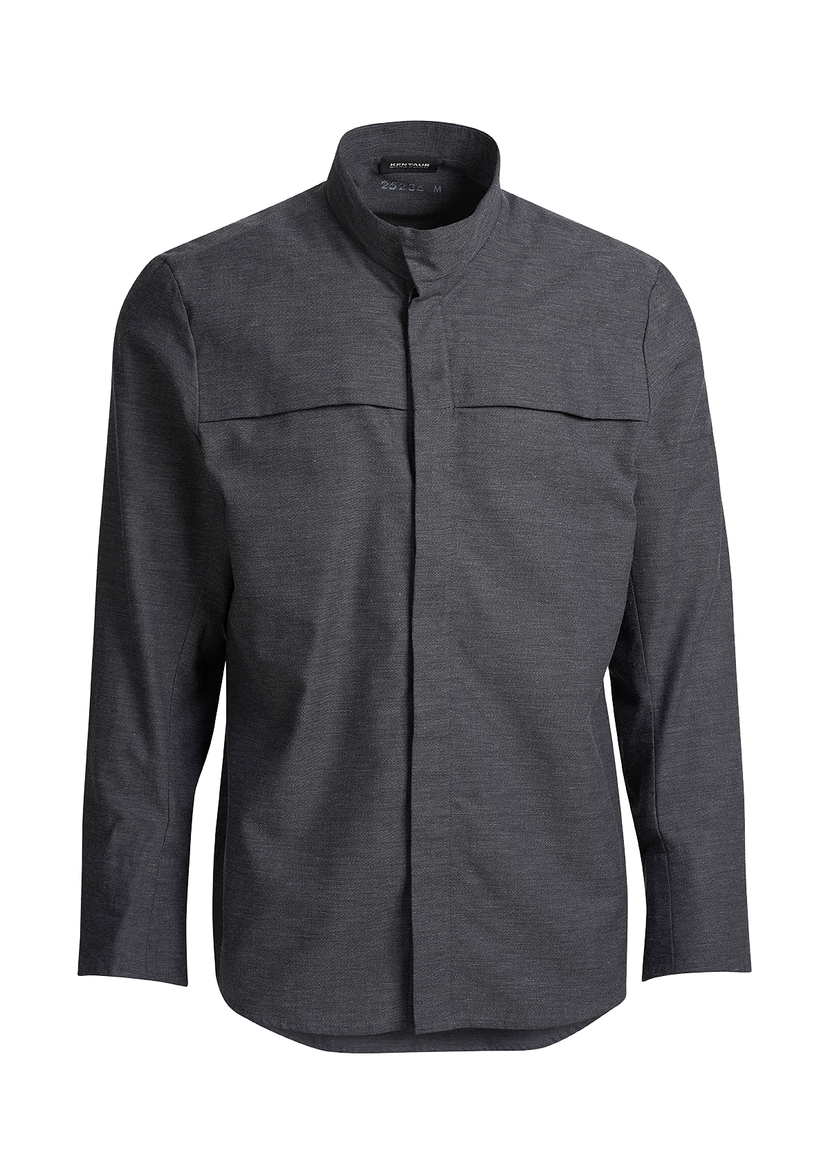 Camisa de chef unisex con botones ocultos para delantal Snap-on | Kentaur