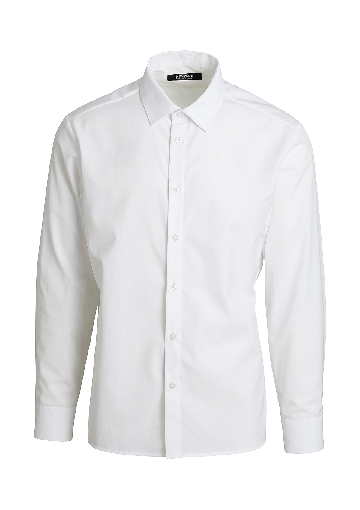 Camisa moderna elástica de servicio con función Pull-Up y manga larga para hombre | Kentaur