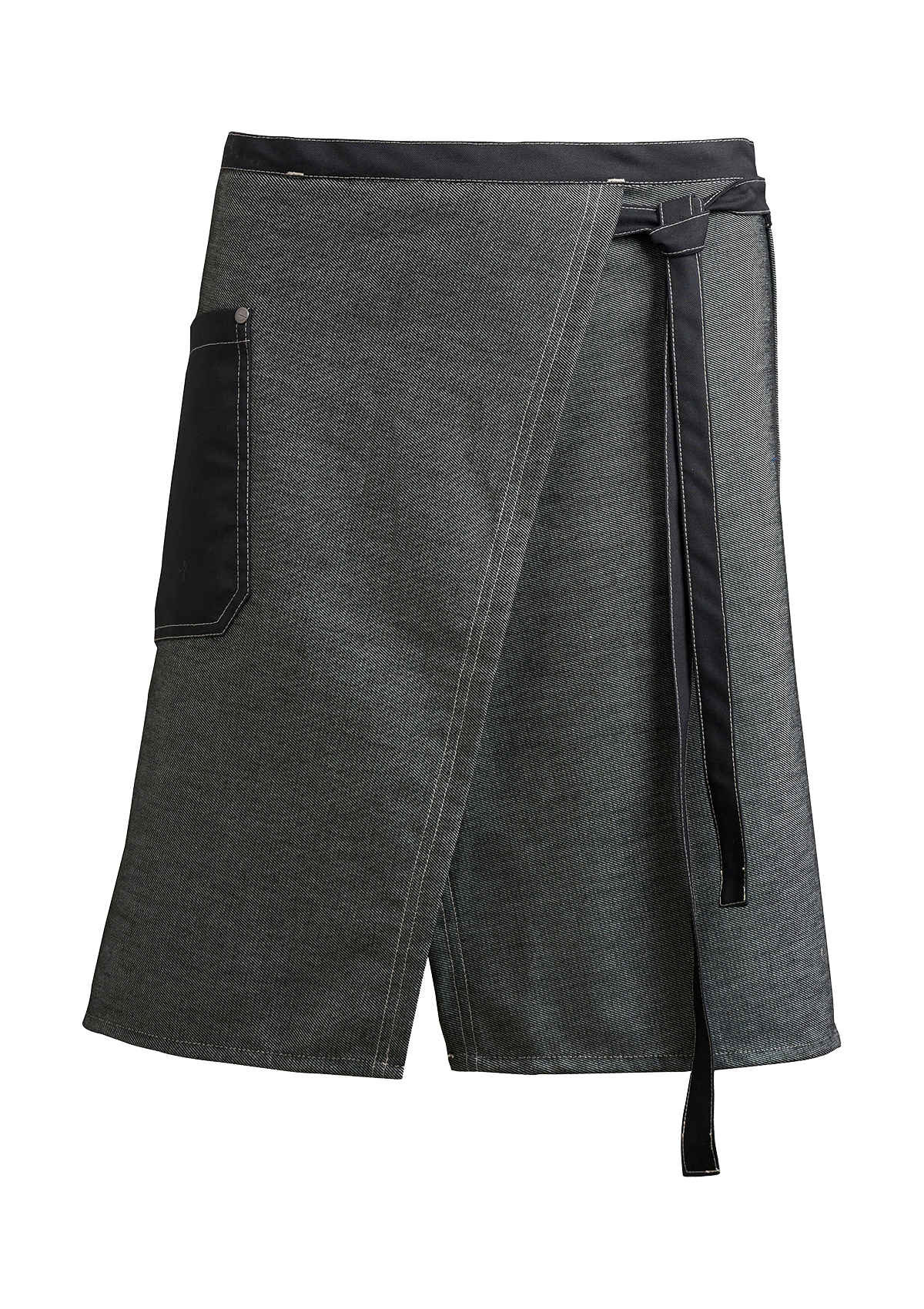 Delantal de cintura envolvente Raw unisex | Kentaur