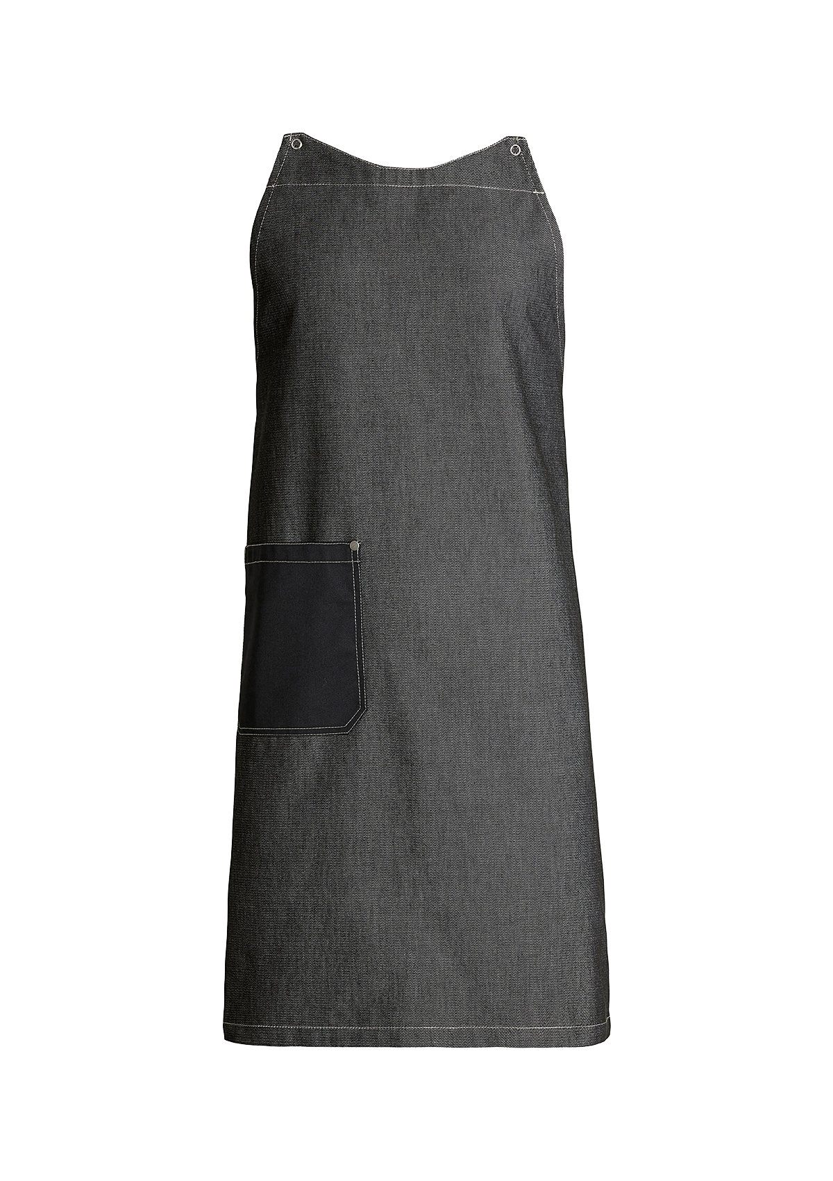 Delantal Snap-on Raw con bolsillos unisex | Kentaur