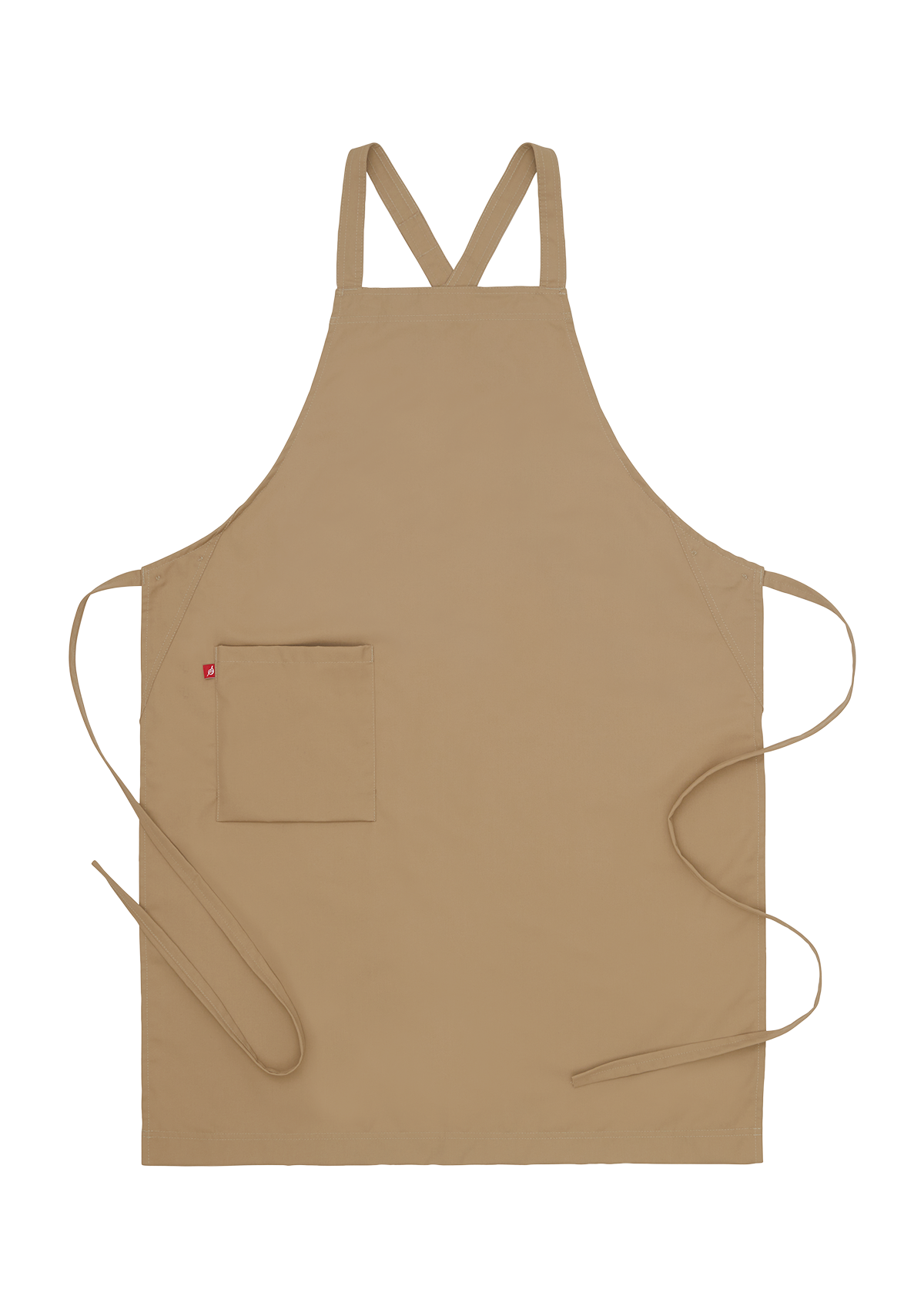 Delantal ergonómico unisex con tirantes cruzados | Segers