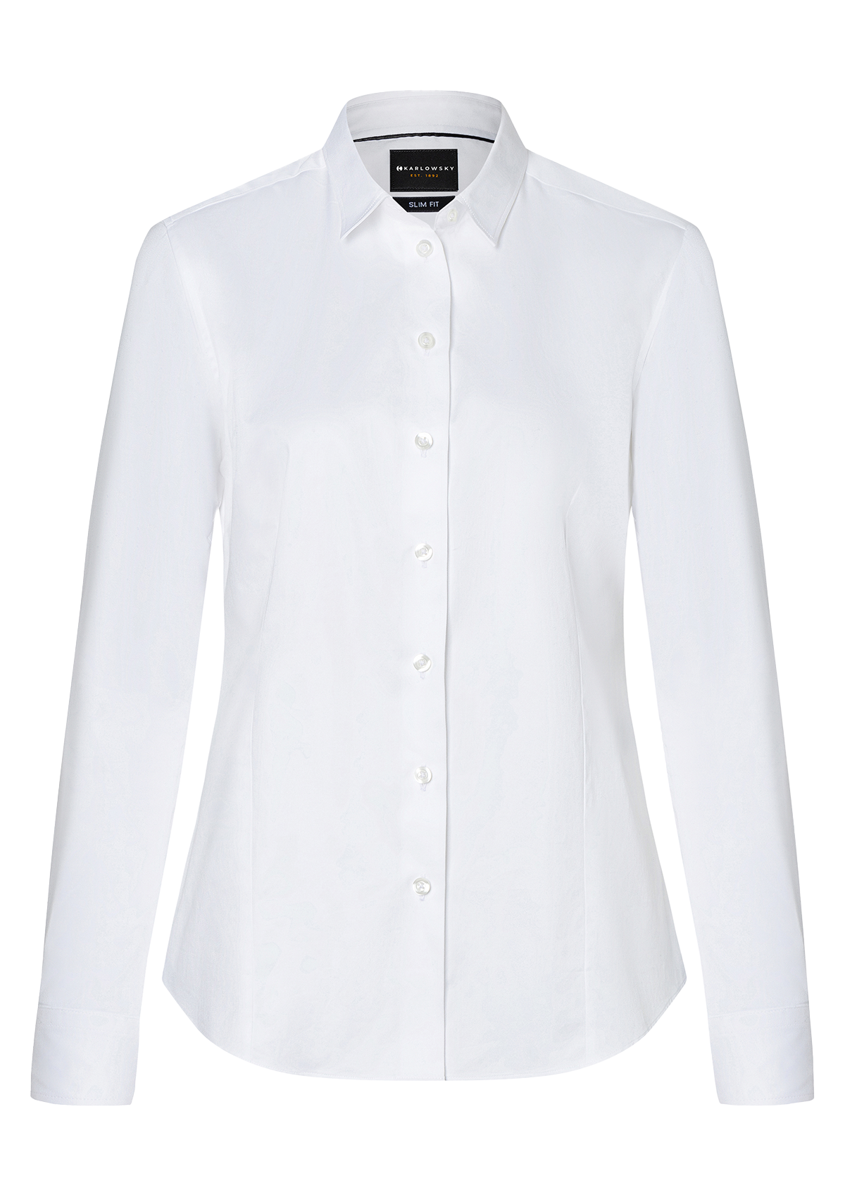 Blusa mujer Active-Stretch manga larga Modern-Fit | Karlowsky