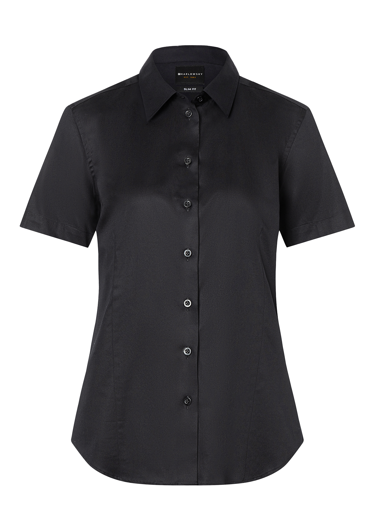 Blusa mujer Active-Stretch manga corta Modern-Fit | Karlowsky