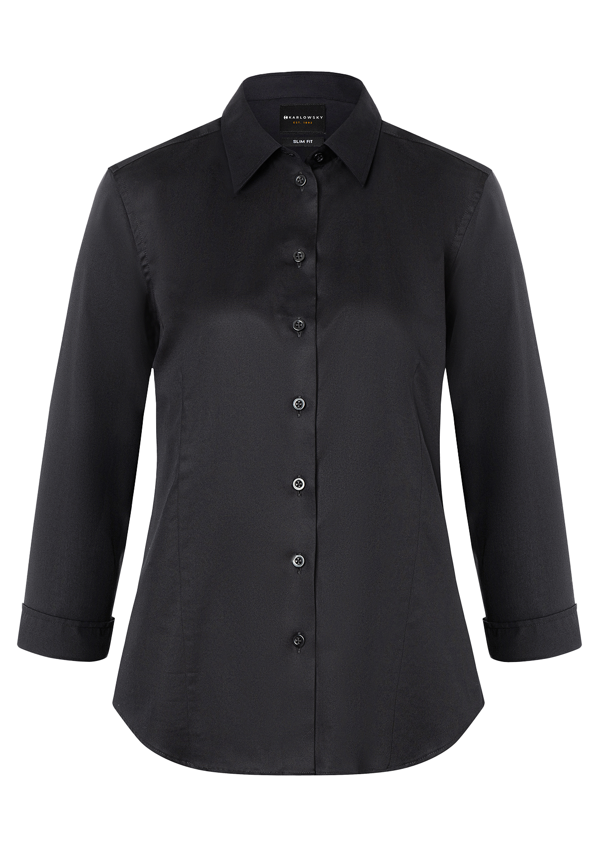 Blusa mujer Active-Stretch 3/4 manga Modern-Fit | Karlowsky