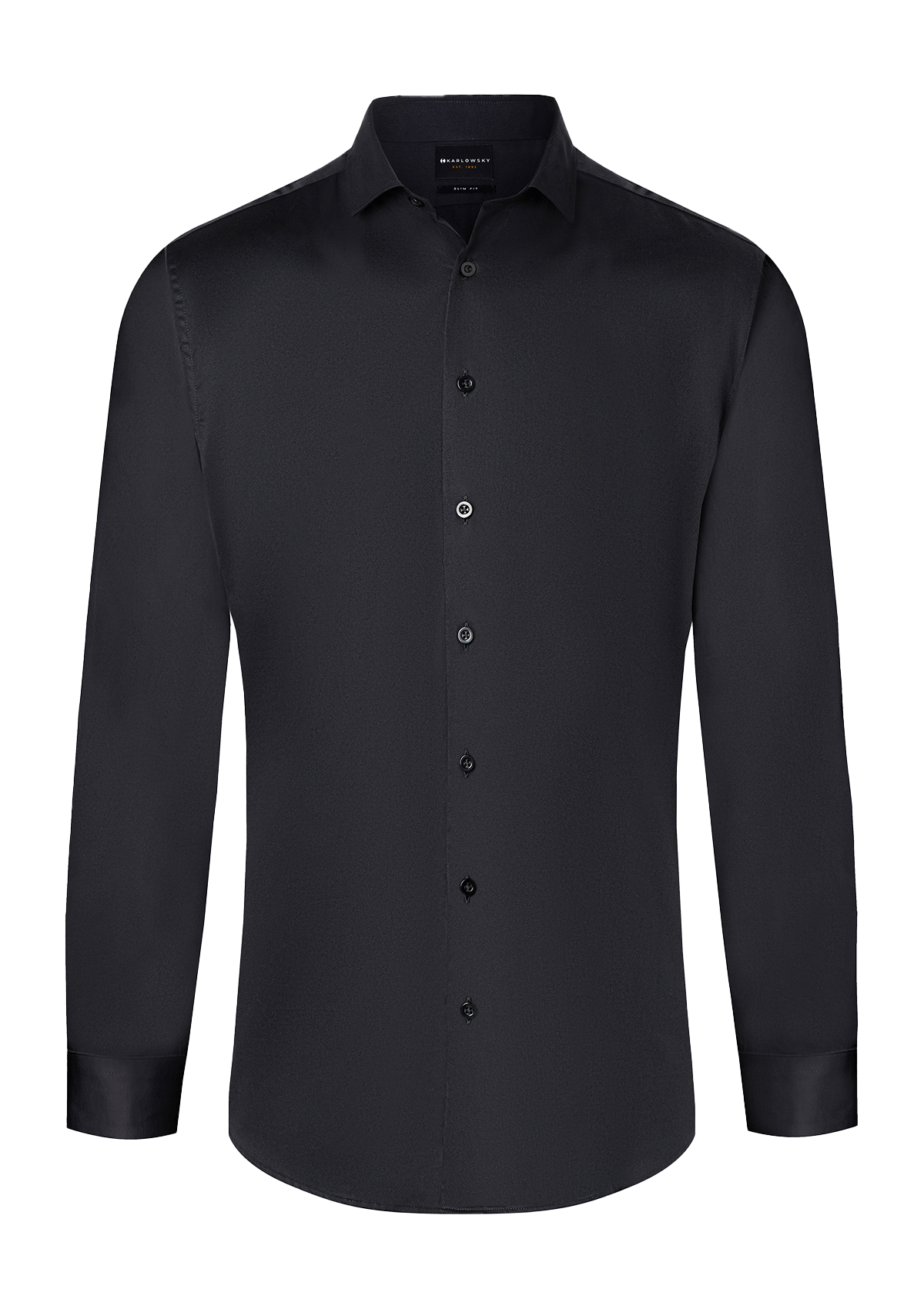 Camisa hombre Active-Stretch manga larga Slim-Fit | Karlowsky