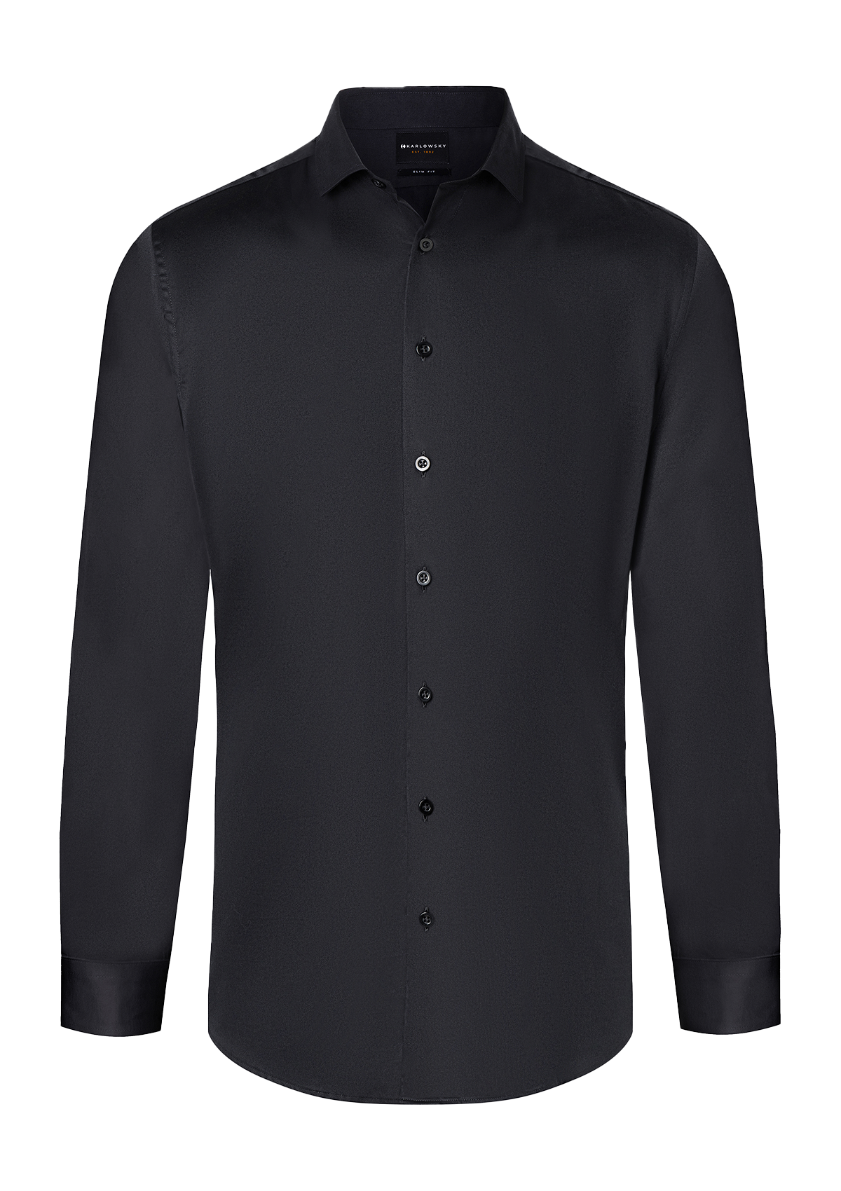 Camisa hombre Active-Stretch manga larga Modern-Fit | Karlowsky