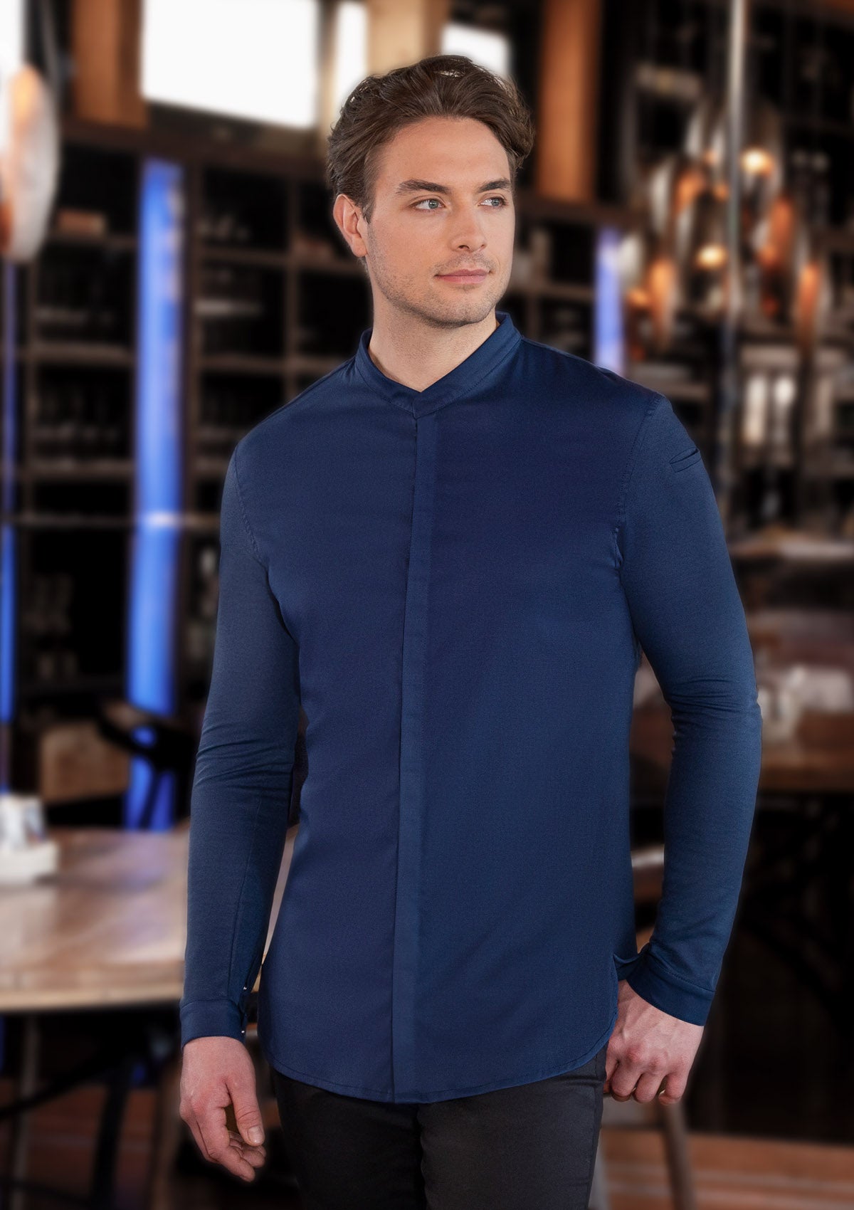 Long-sleeved Men's Chef Jacket Avantgarde | Diamond Cut