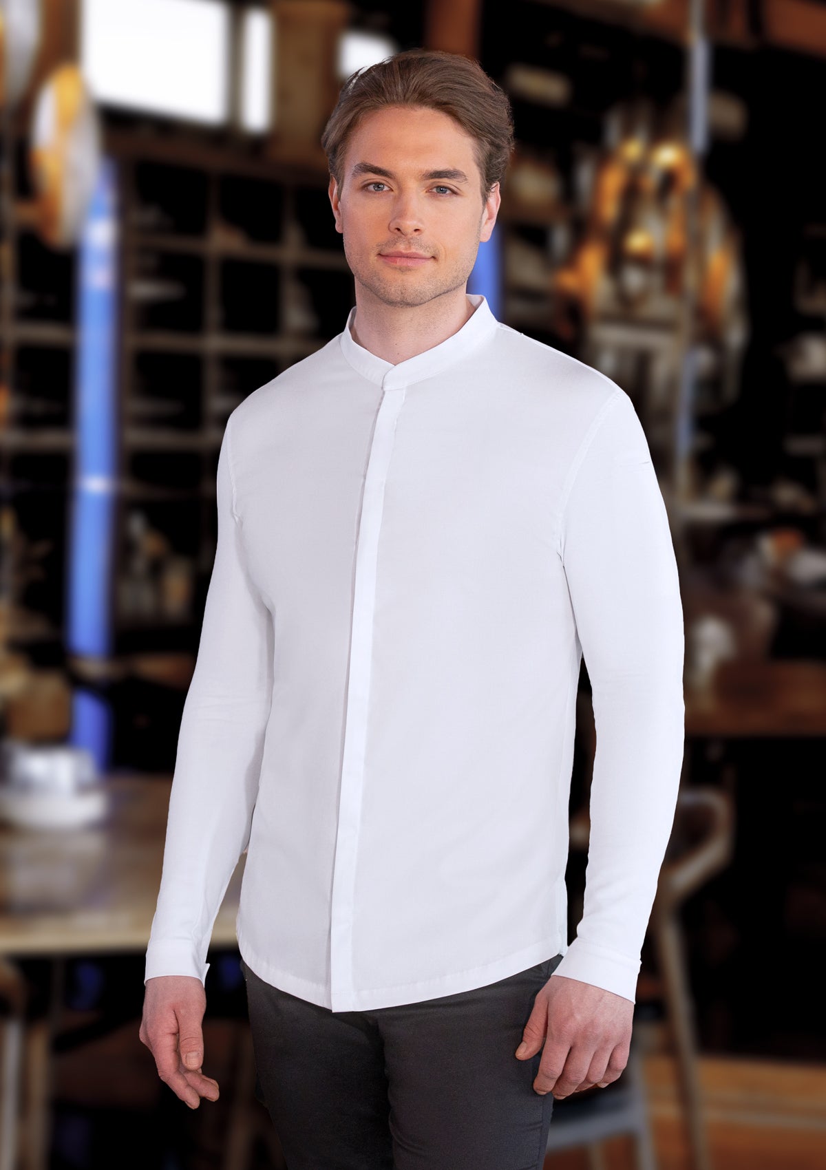 Chaqueta de chef hombre manga larga Avantgarde | Diamond Cut