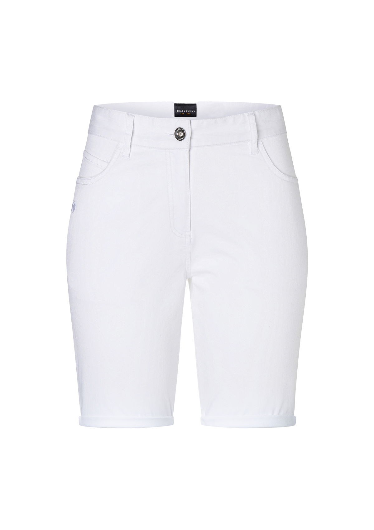 Pantalones cortos mujer 5 bolsillos Classic-Stretch | Karlowsky