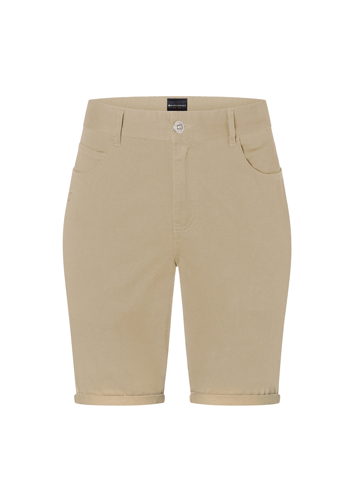 Pantalones cortos mujer 5 bolsillos Classic-Stretch | Karlowsky