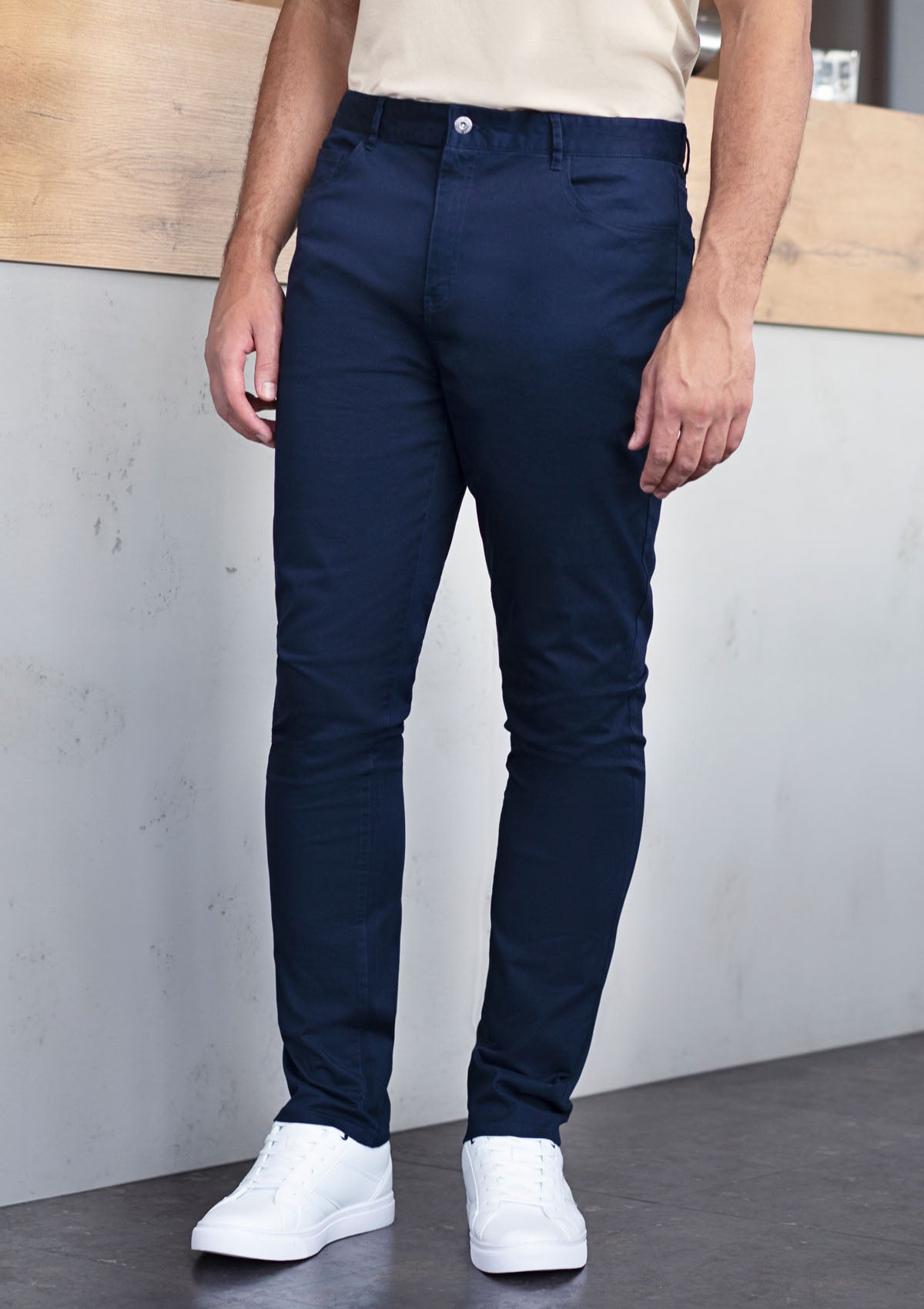 Pantalones de chef para hombre 5 bolsillos azul noche | Karlowsky