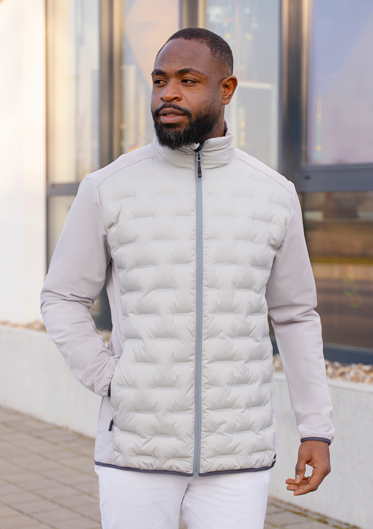 Chaqueta híbrida hombre Outdoor-Pro | Karlowsky