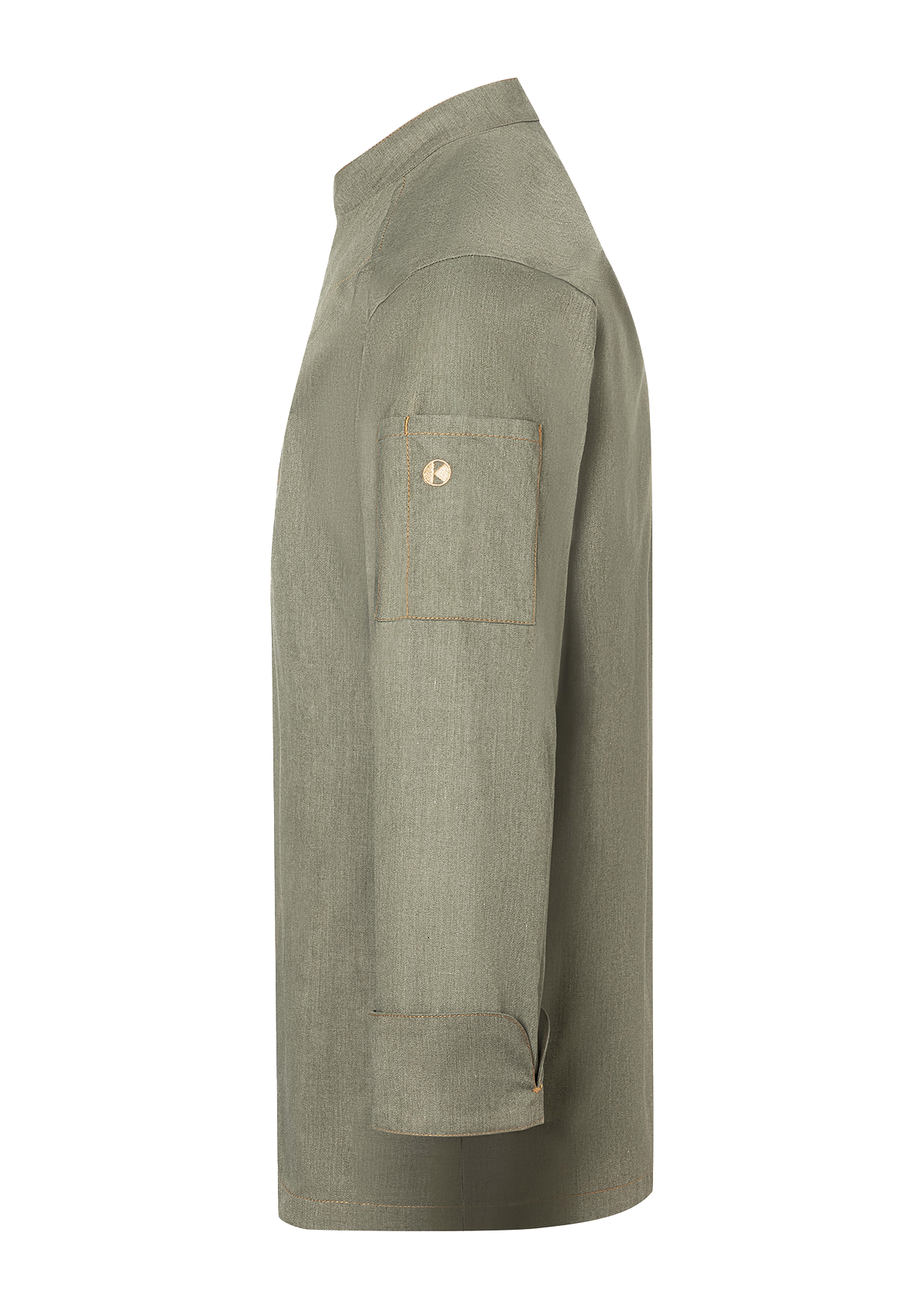 Men's Chef Jacket Jeans-Look Long Sleeves In Vintage Colours | Karlowsky
