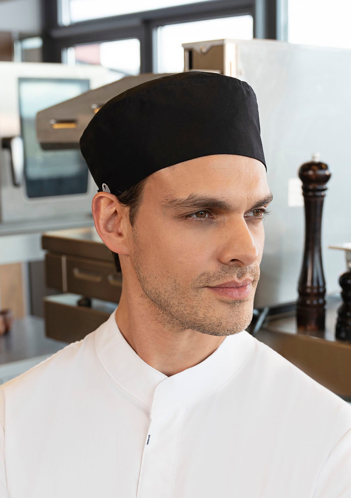 Gorro de chef tipo beanie con rejilla transpirable | Karlowsky