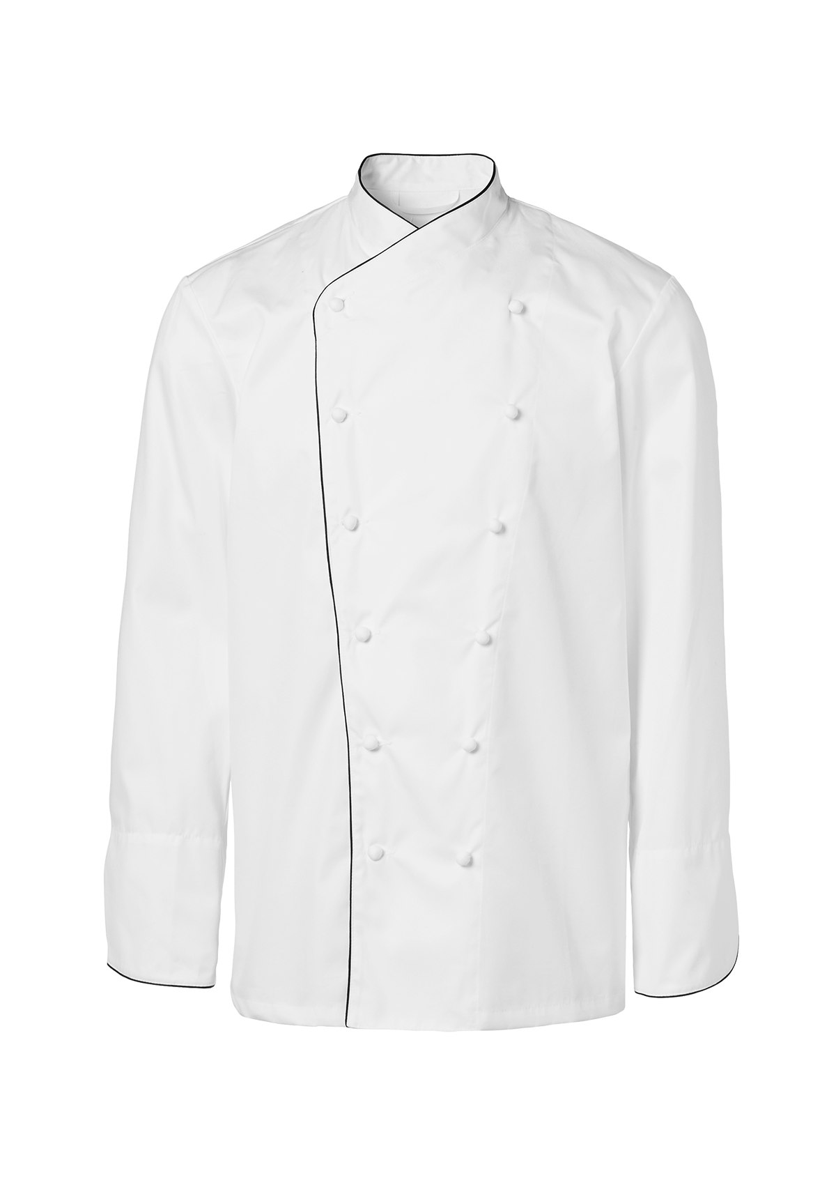 Chaqueta de chef exclusiva para hombre de algodón fino manga larga | Segers