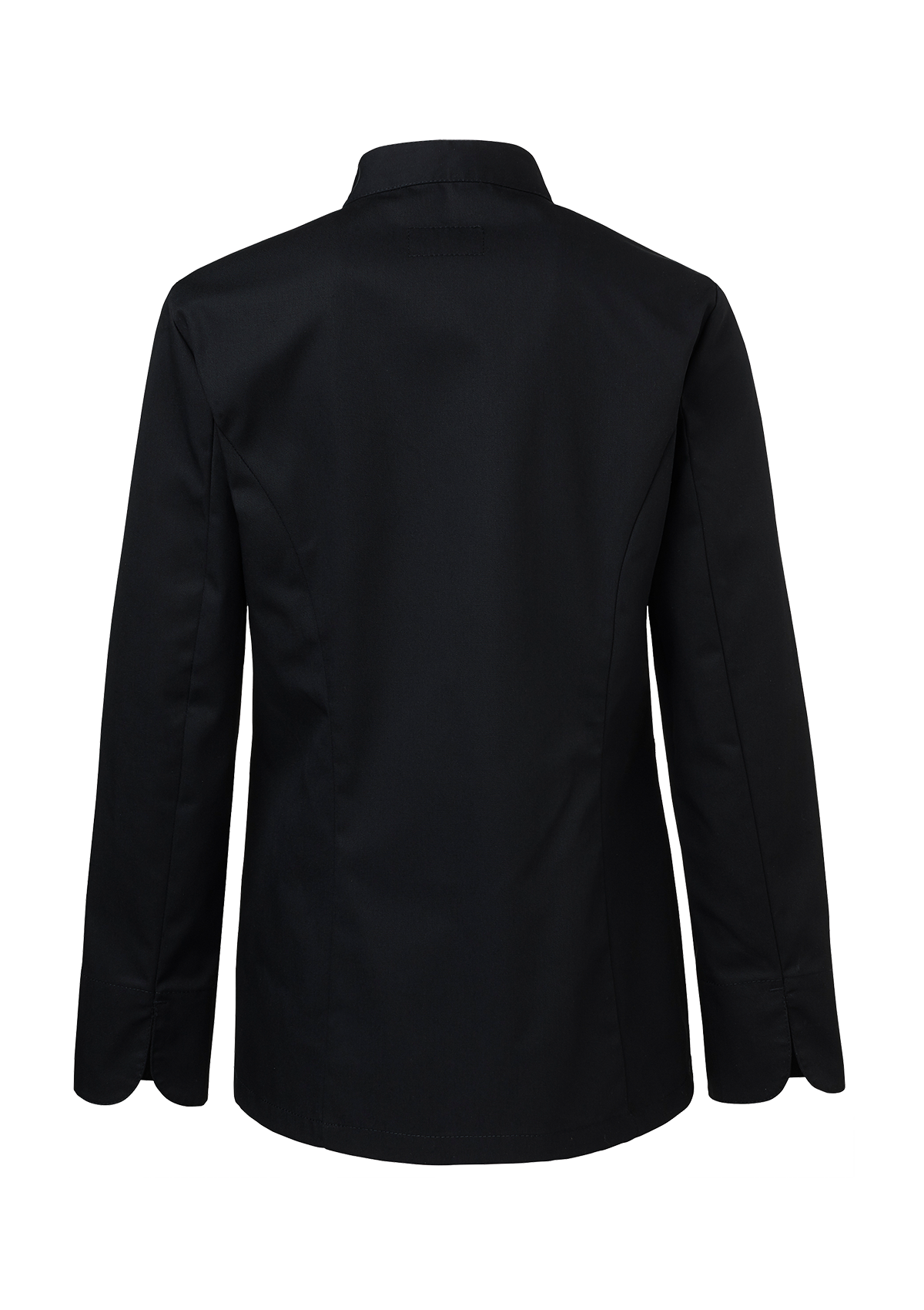 Chaqueta de chef para mujer cruzada ligeramente entallada manga larga | Segers