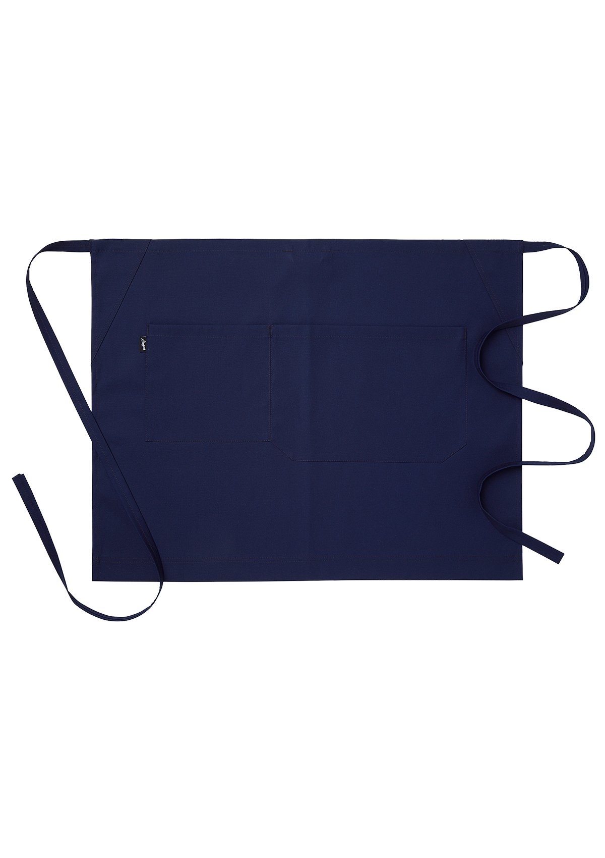 Delantal de cintura unisex con doble bolsillo tipo pouch | Segers