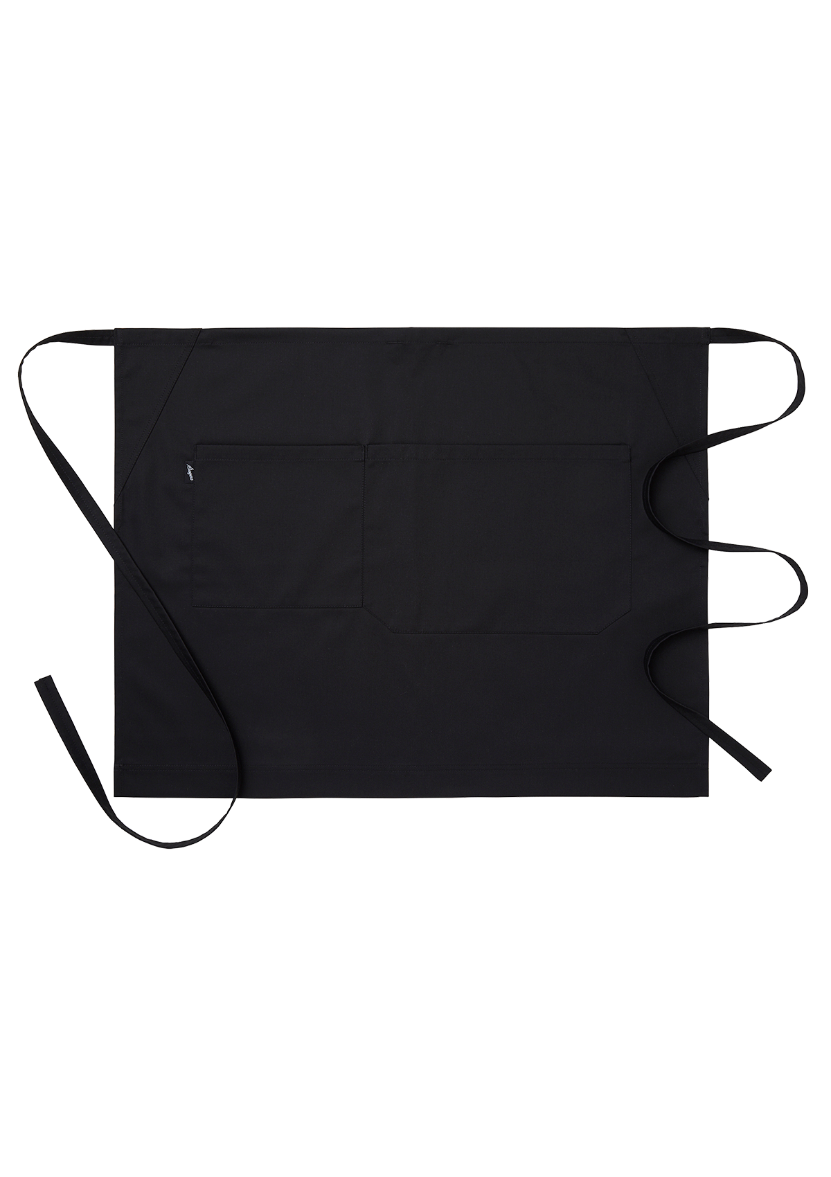 Delantal de cintura unisex con doble bolsillo tipo pouch | Segers