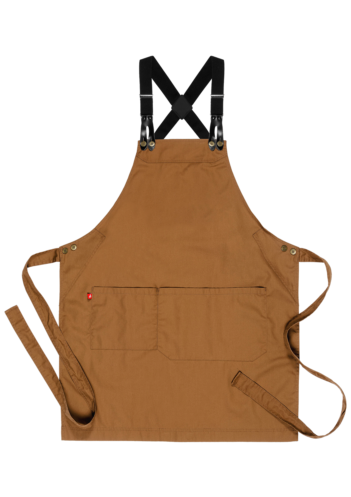 Delantal con peto unisex con tirantes desmontables | Segers
