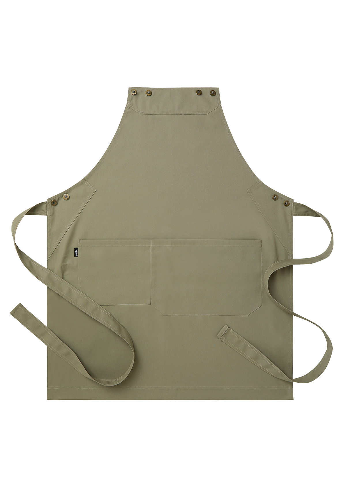 Delantal con peto unisex con tirantes desmontables | Segers
