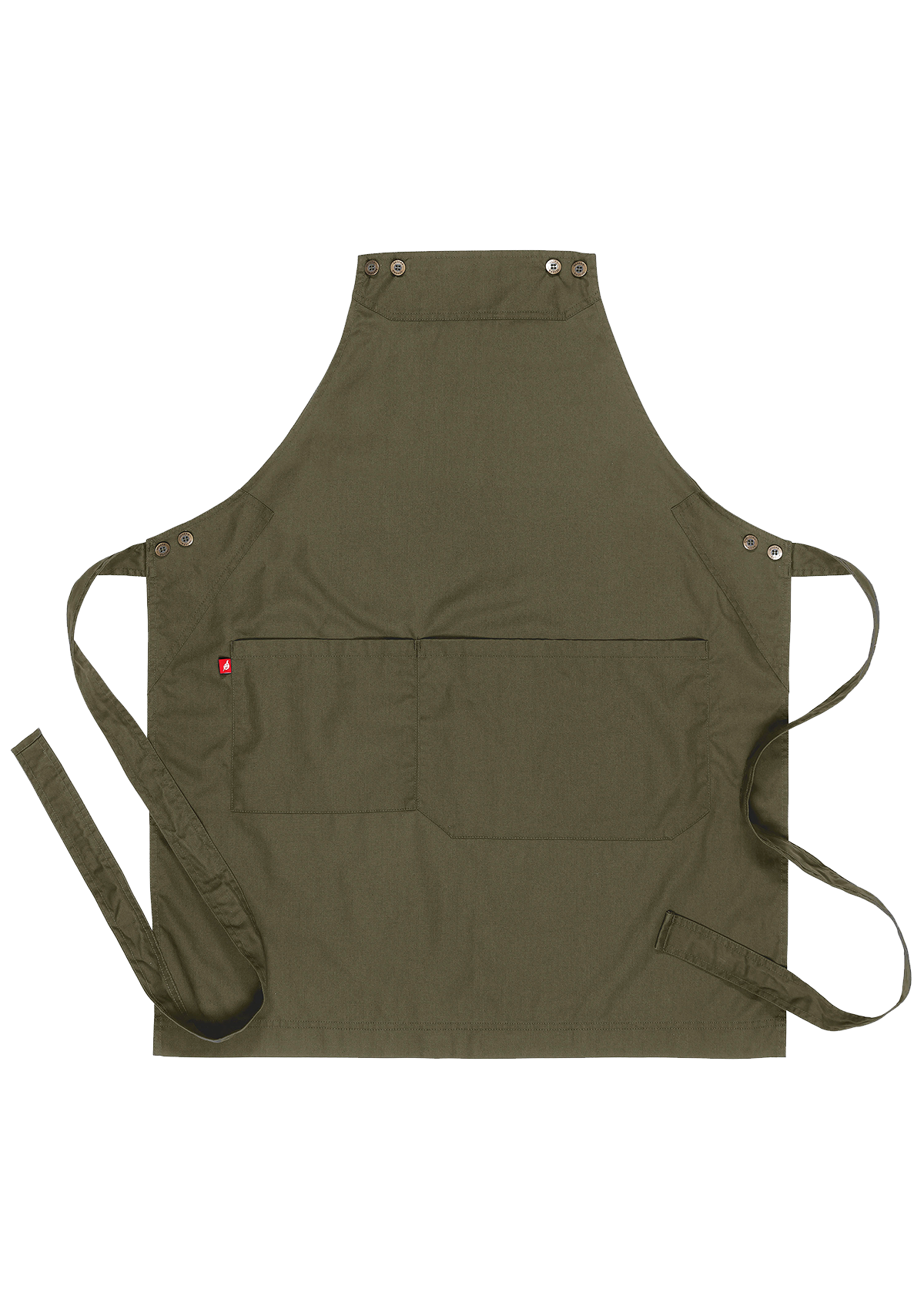 Delantal con peto unisex con tirantes desmontables | Segers