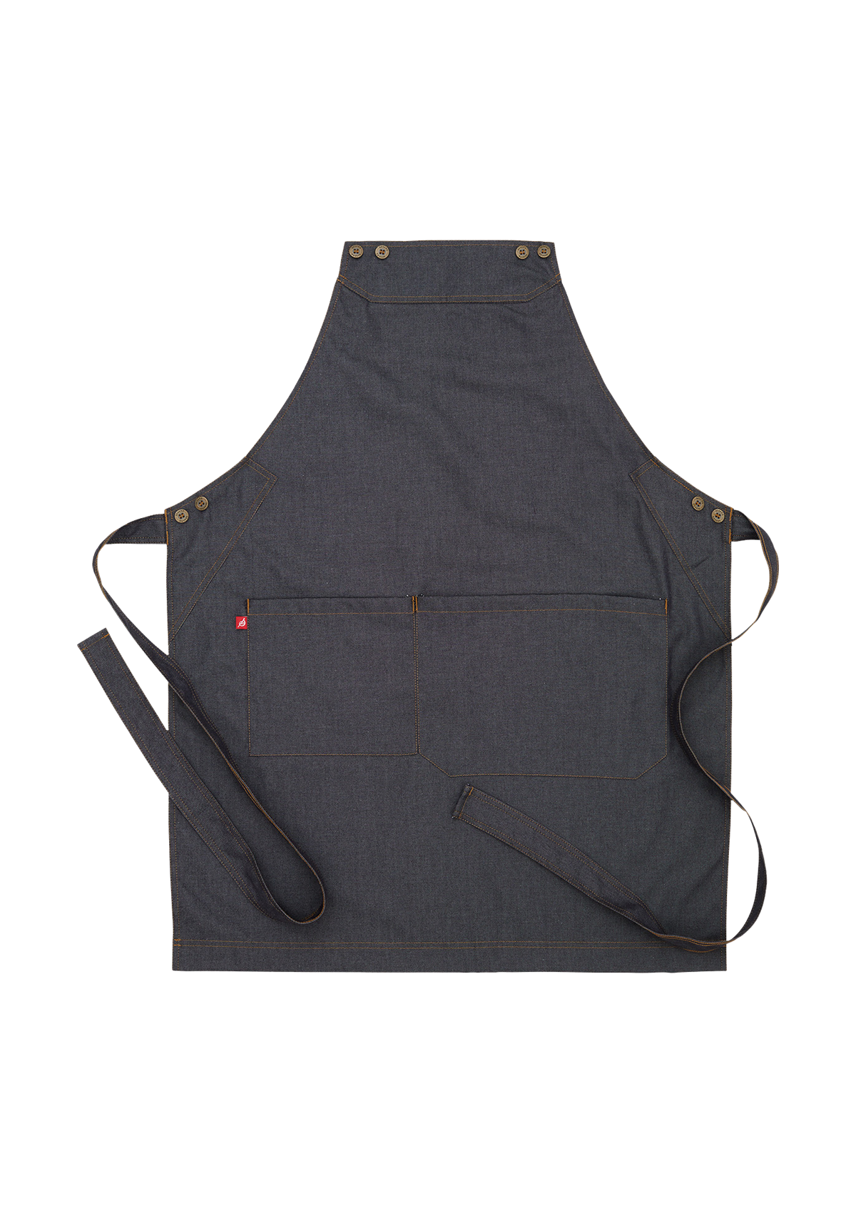 Delantal con peto unisex con tirantes desmontables | Segers
