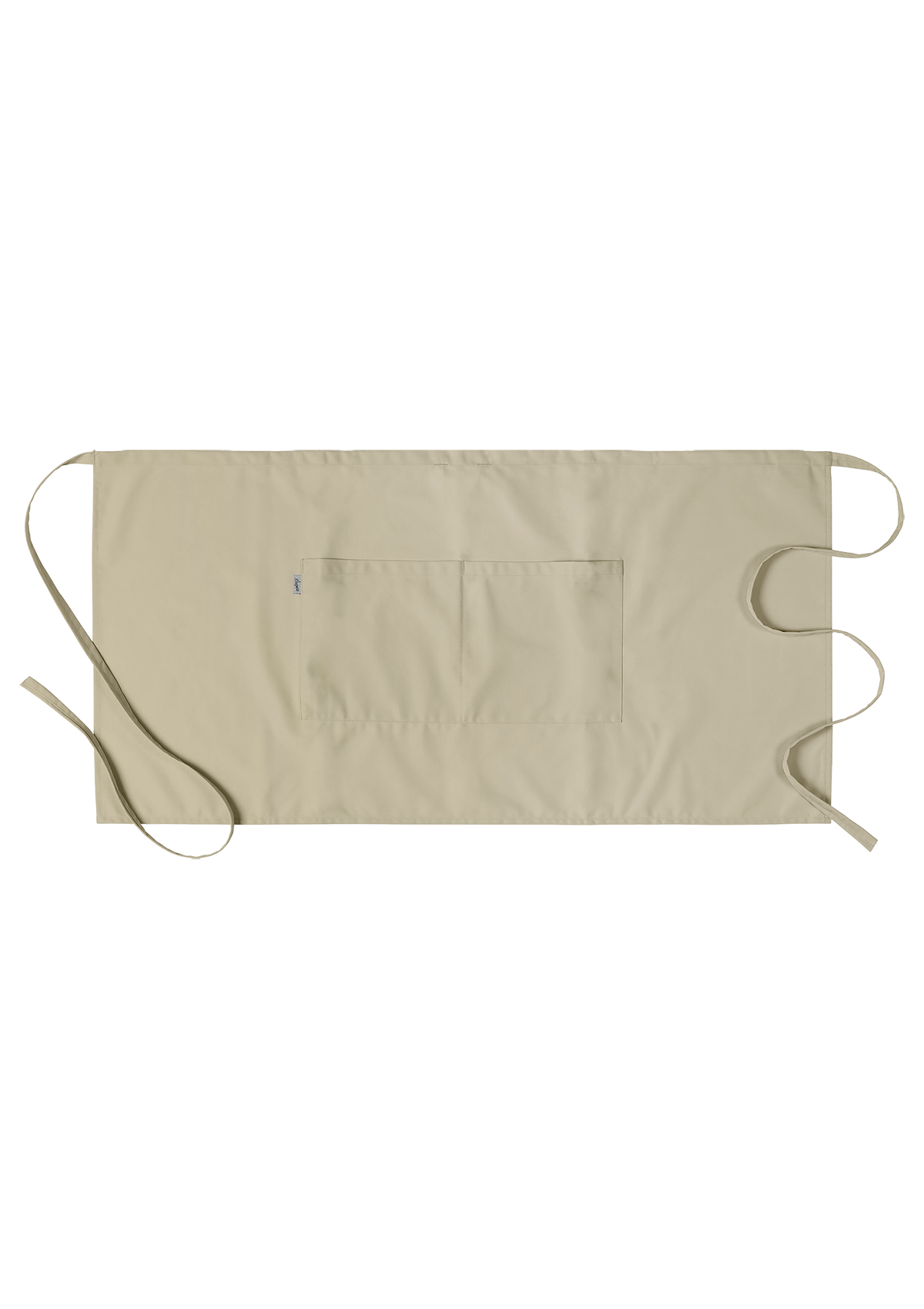 Delantal de cintura unisex con doble bolsillo | Segers